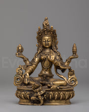 Handcrafted Lakshmi Statue