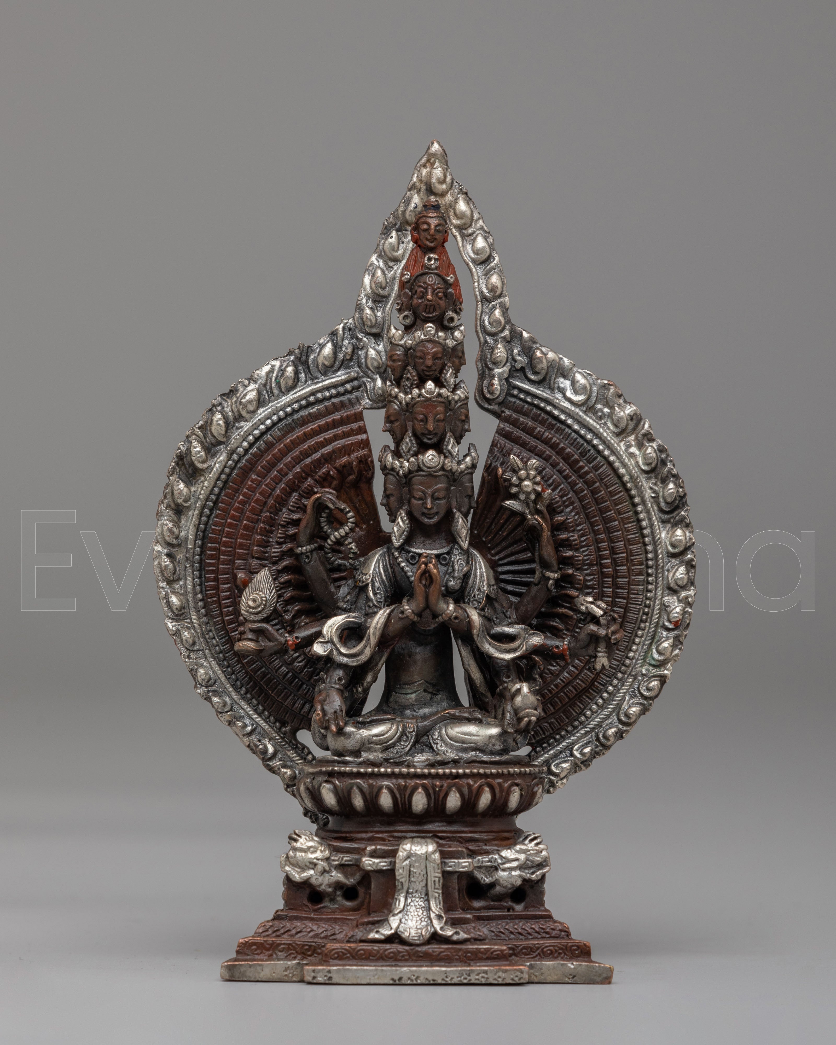 Handcrafted 1000-armed Chenrezig Statue