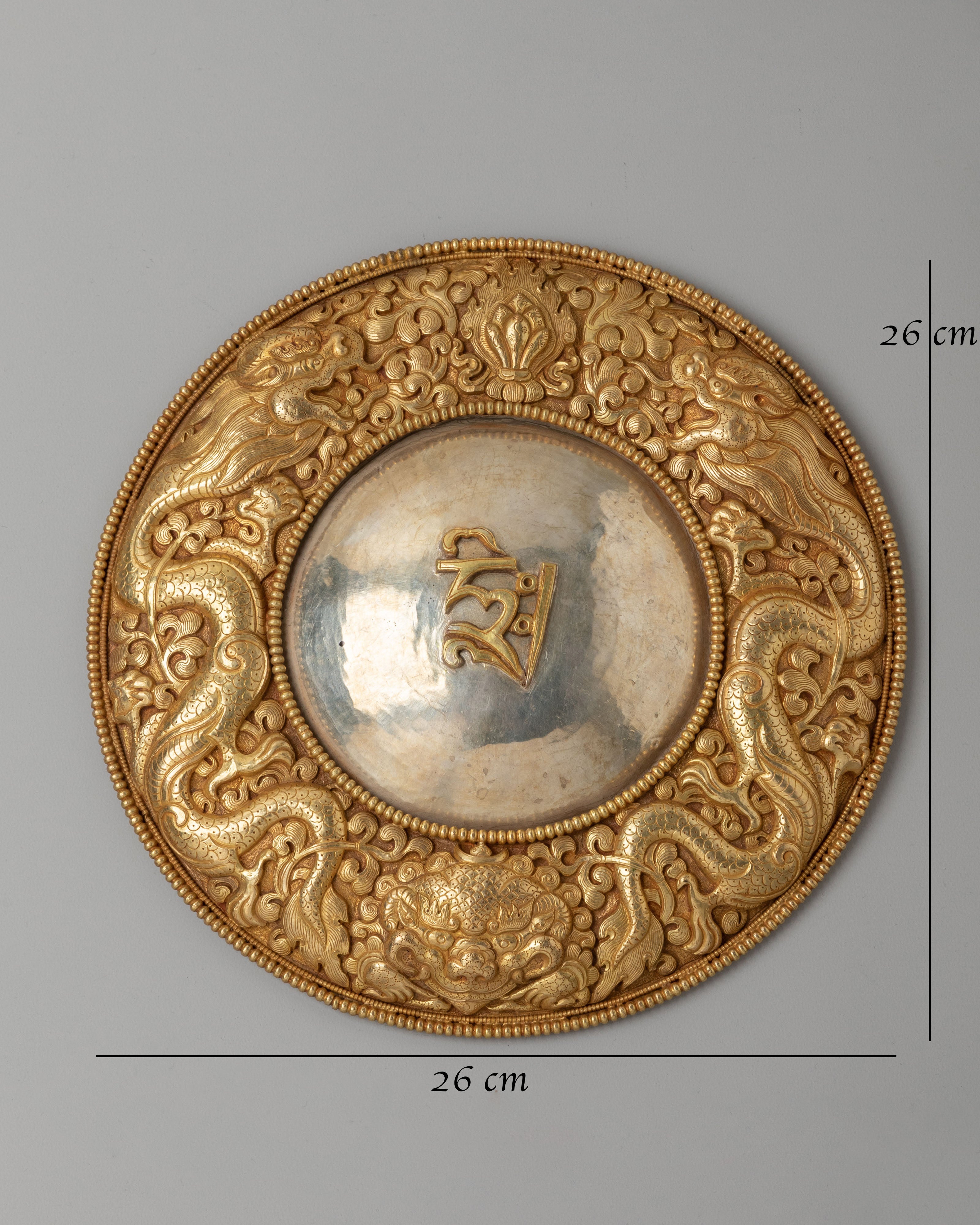 Traditional Himalayan Mirror | Decorative Wall Art