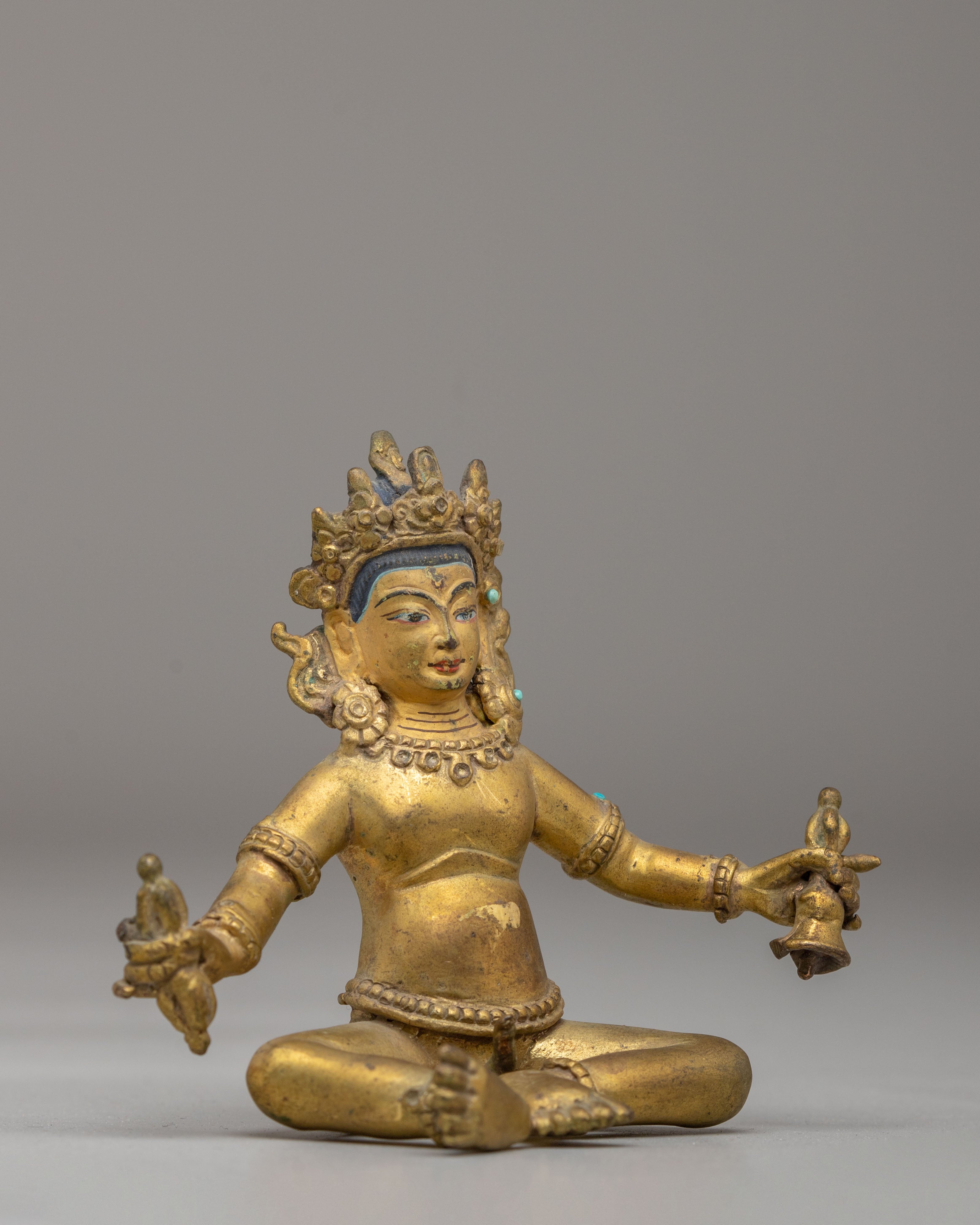 Himalayan Vajradhara Spiritual Statue | Handcrafted Sacred Art