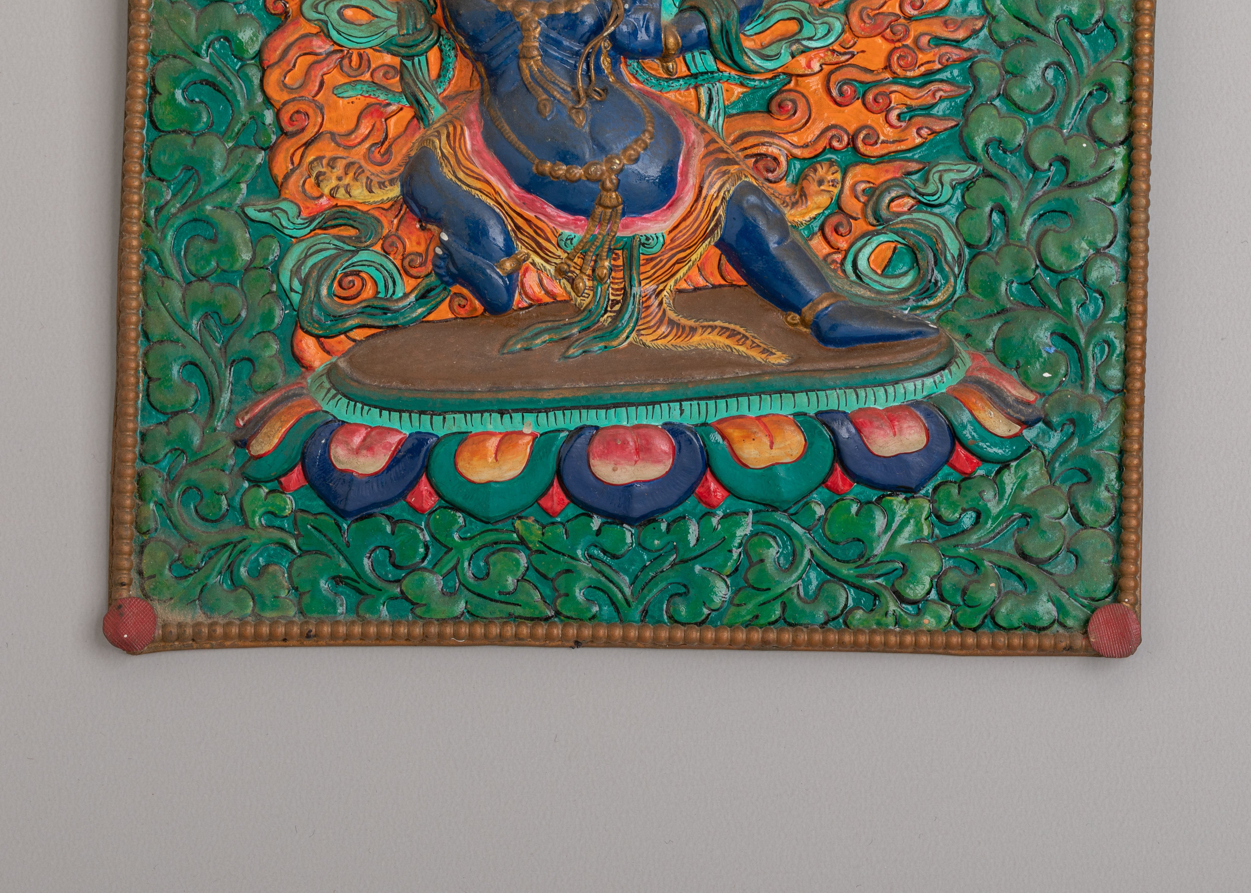 Sacred Vajrapani Wall Hanging | Protector of Buddha