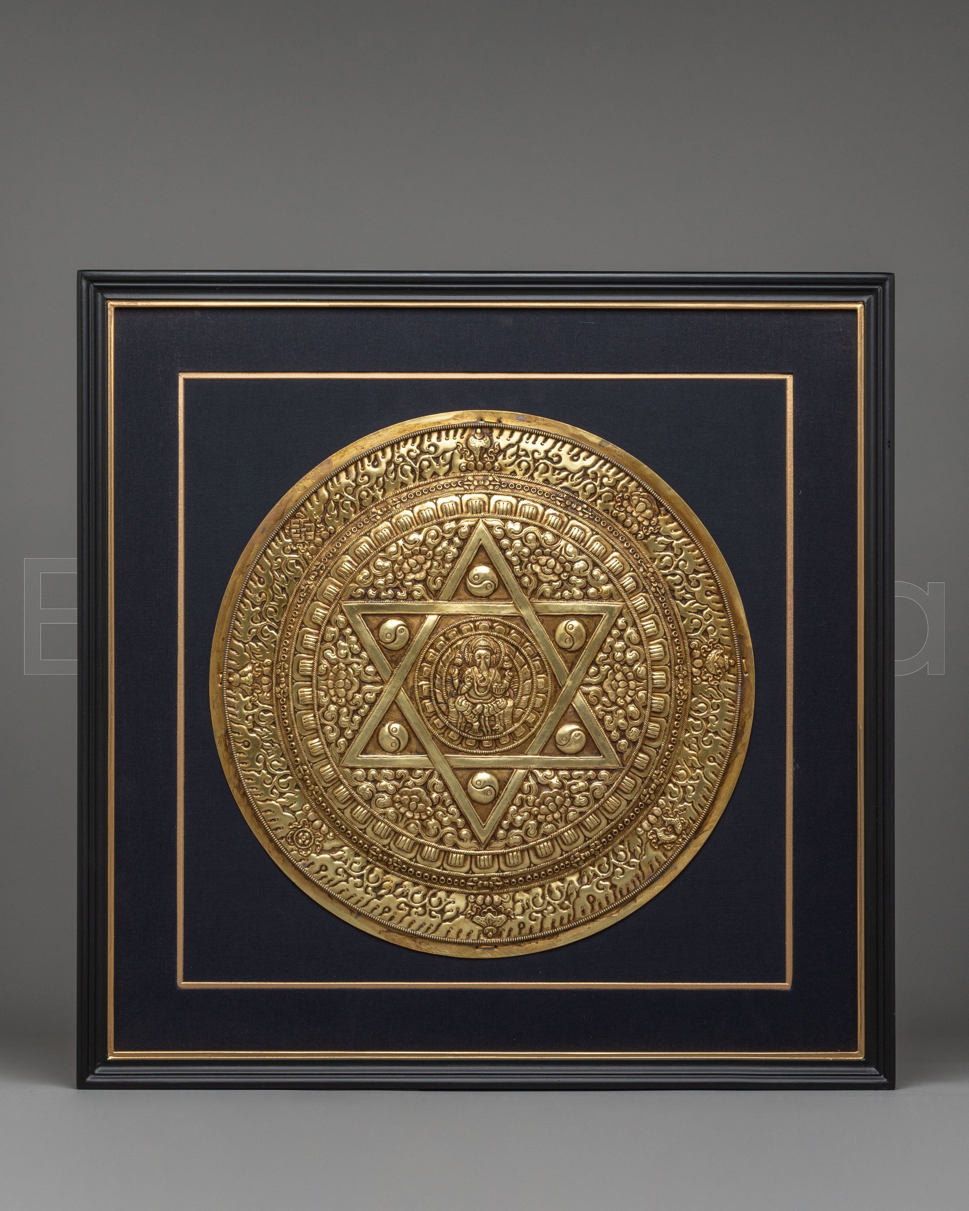Traditional Altar Ganesh Wall Hanging