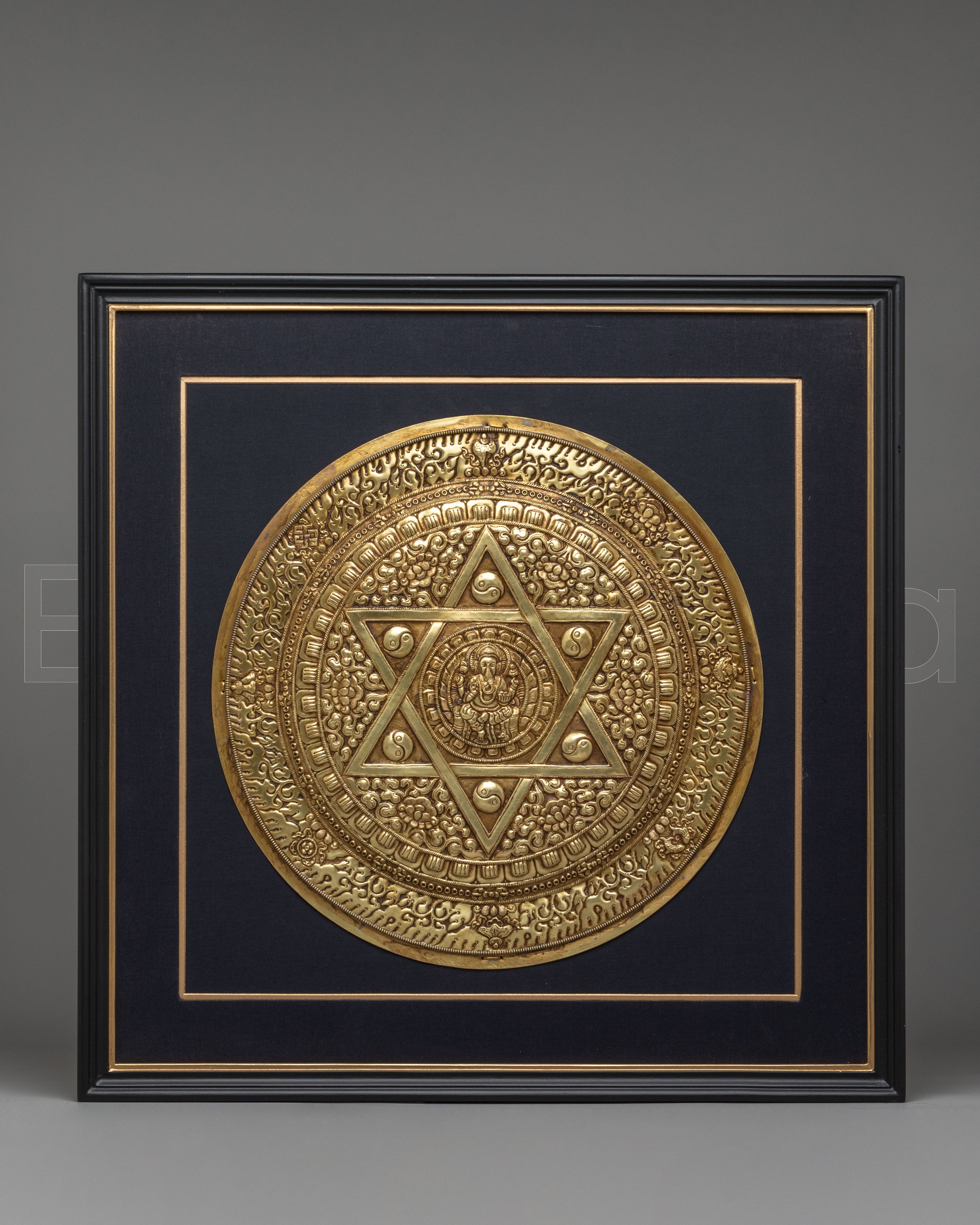 Traditional Altar Ganesh Wall Hanging