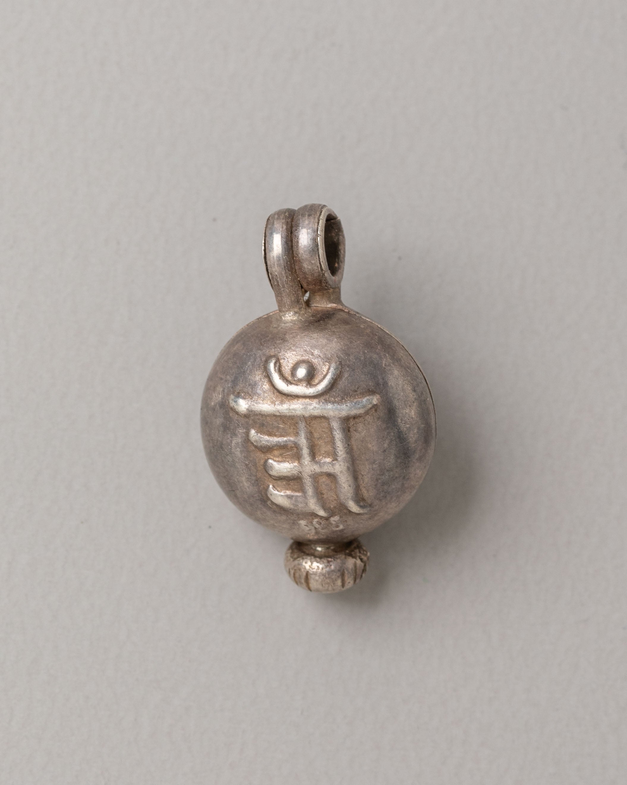Decorative Ghau Box Pendant | Tibetan Handcrafted Jewelry