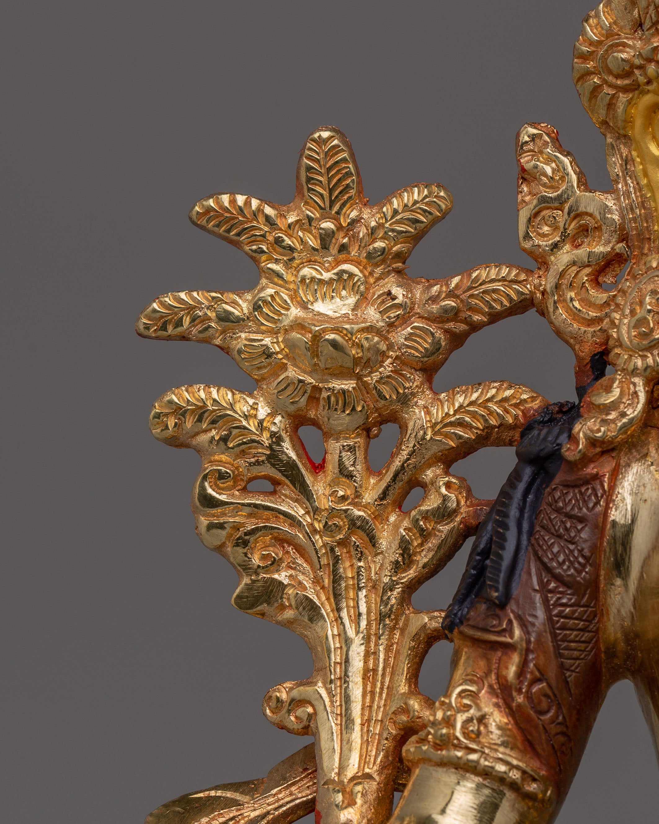 Green Tara Himalayan Copper Statue | Traditional Green Tara Statue