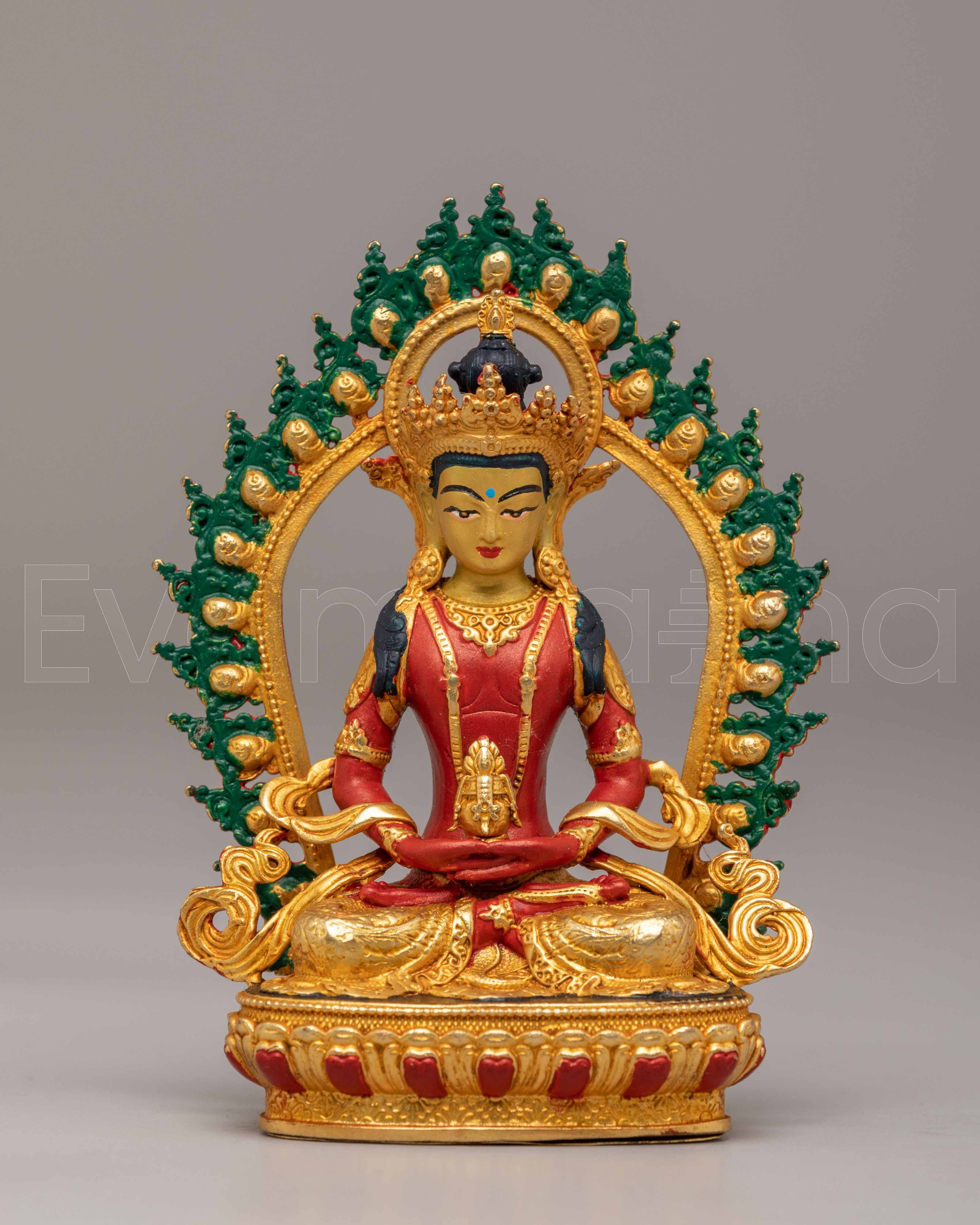  Spiritual Amitayus Buddha Statue 