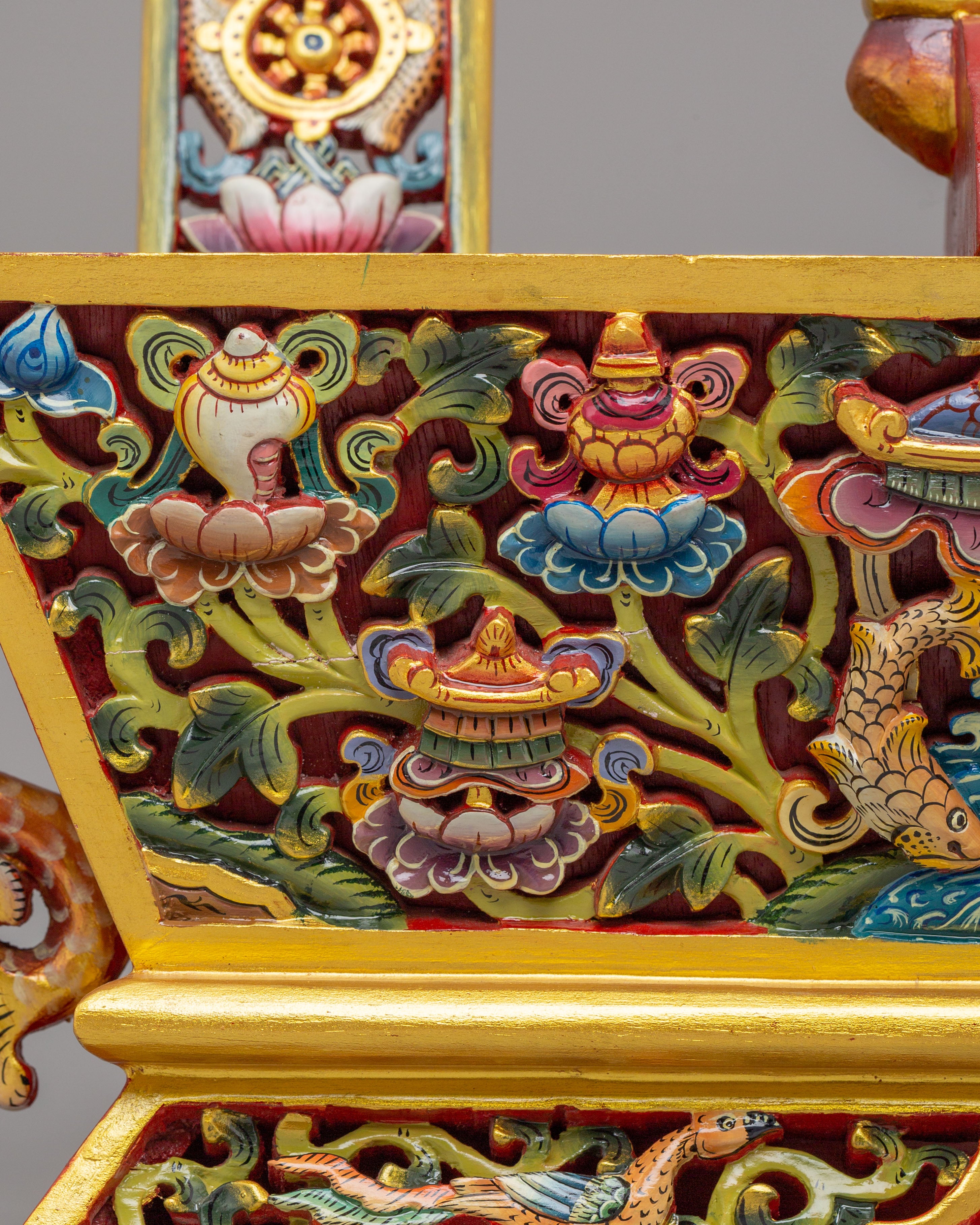 Tibetan Chemar Box | Sacred Rituals and Meditation Decor