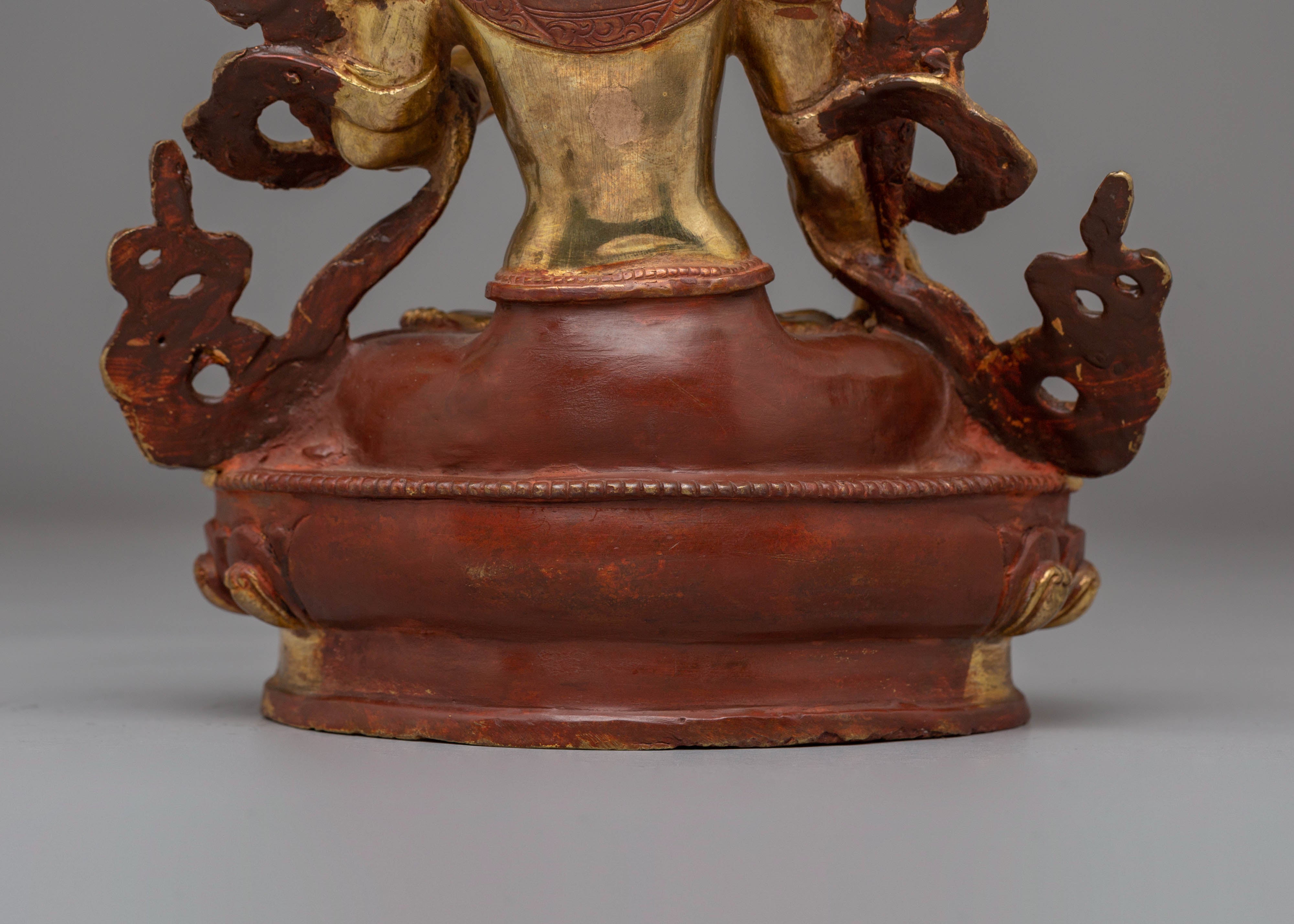 Handmade Statue of White Tara | Mother of Liberation