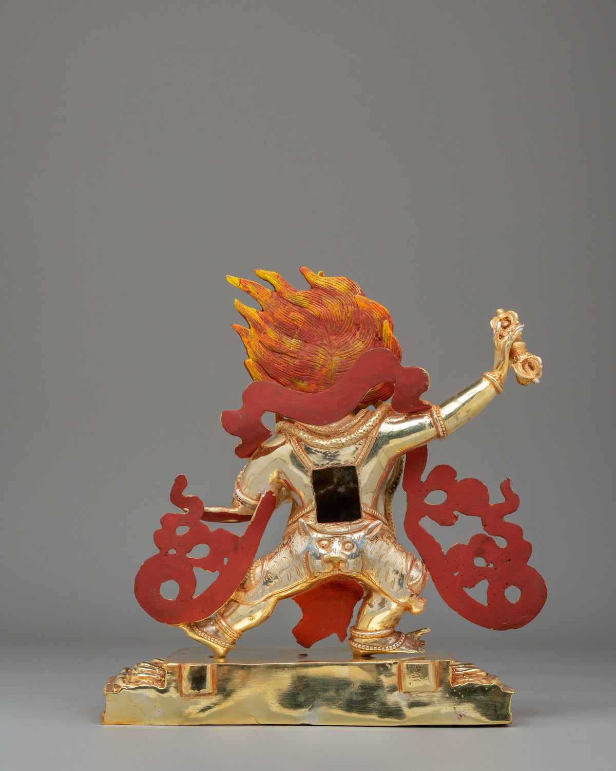 Handcrafted Sacred Vajrapani Statue | Spiritual Protector Art