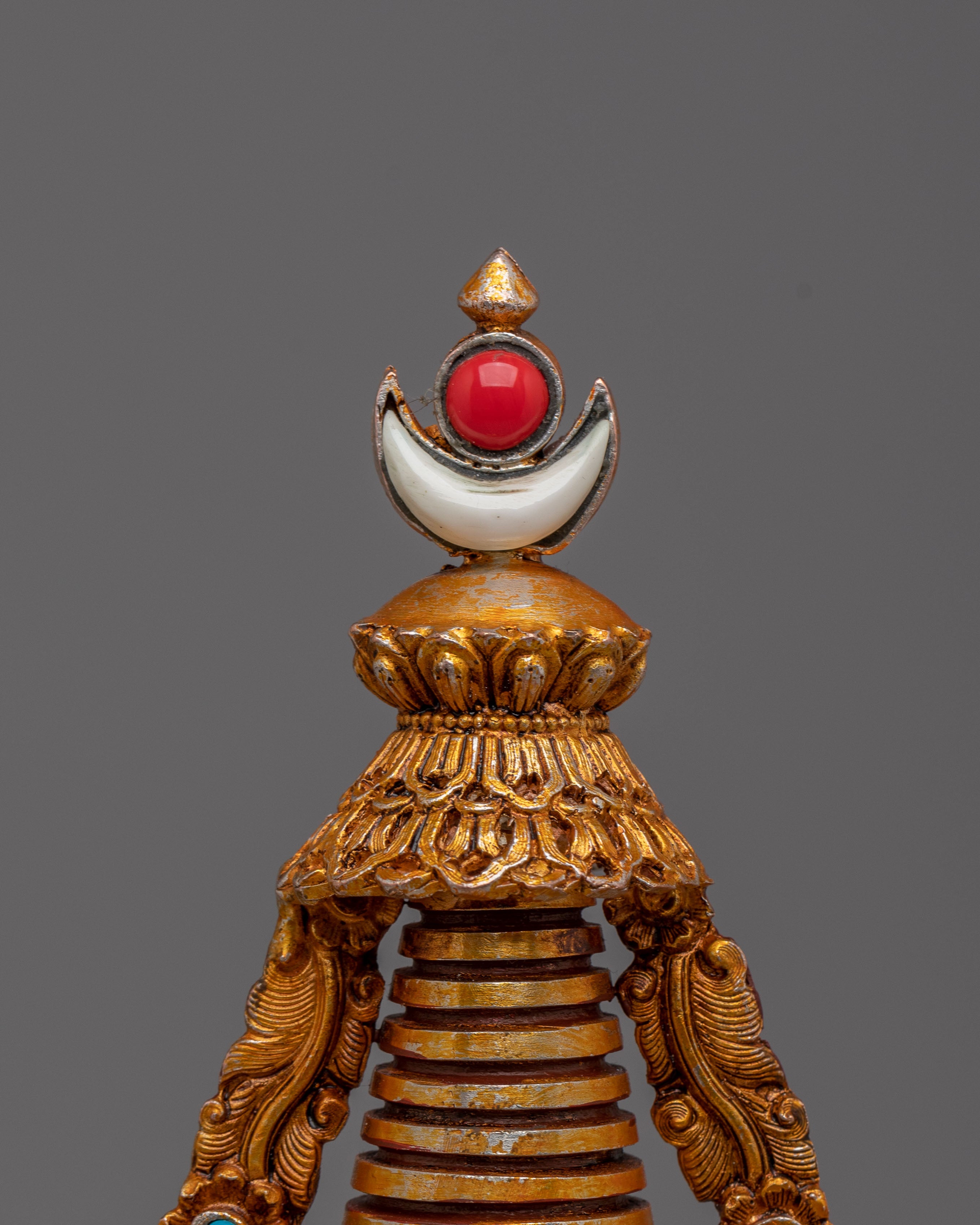 Traditional Tibetan Namgyal Stupa | Symbol of Spiritual Protection and Enlightenment