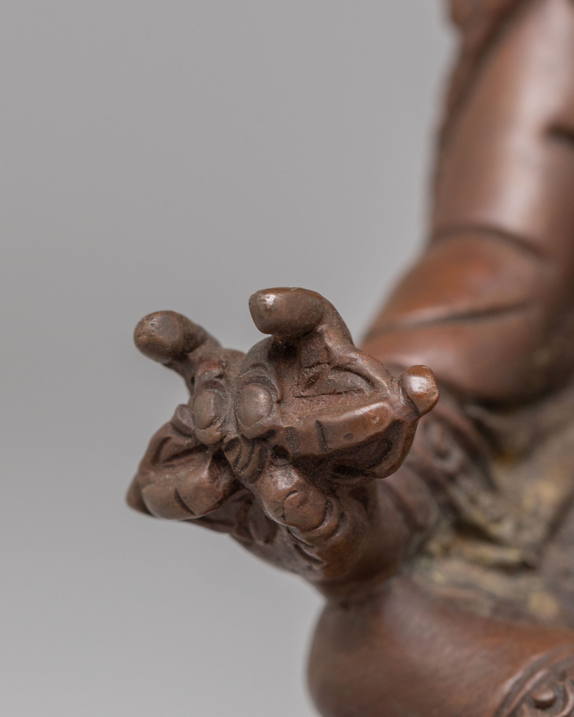 Guru Rinpoche Padmasambhava Sculpture | Tibetan Master
