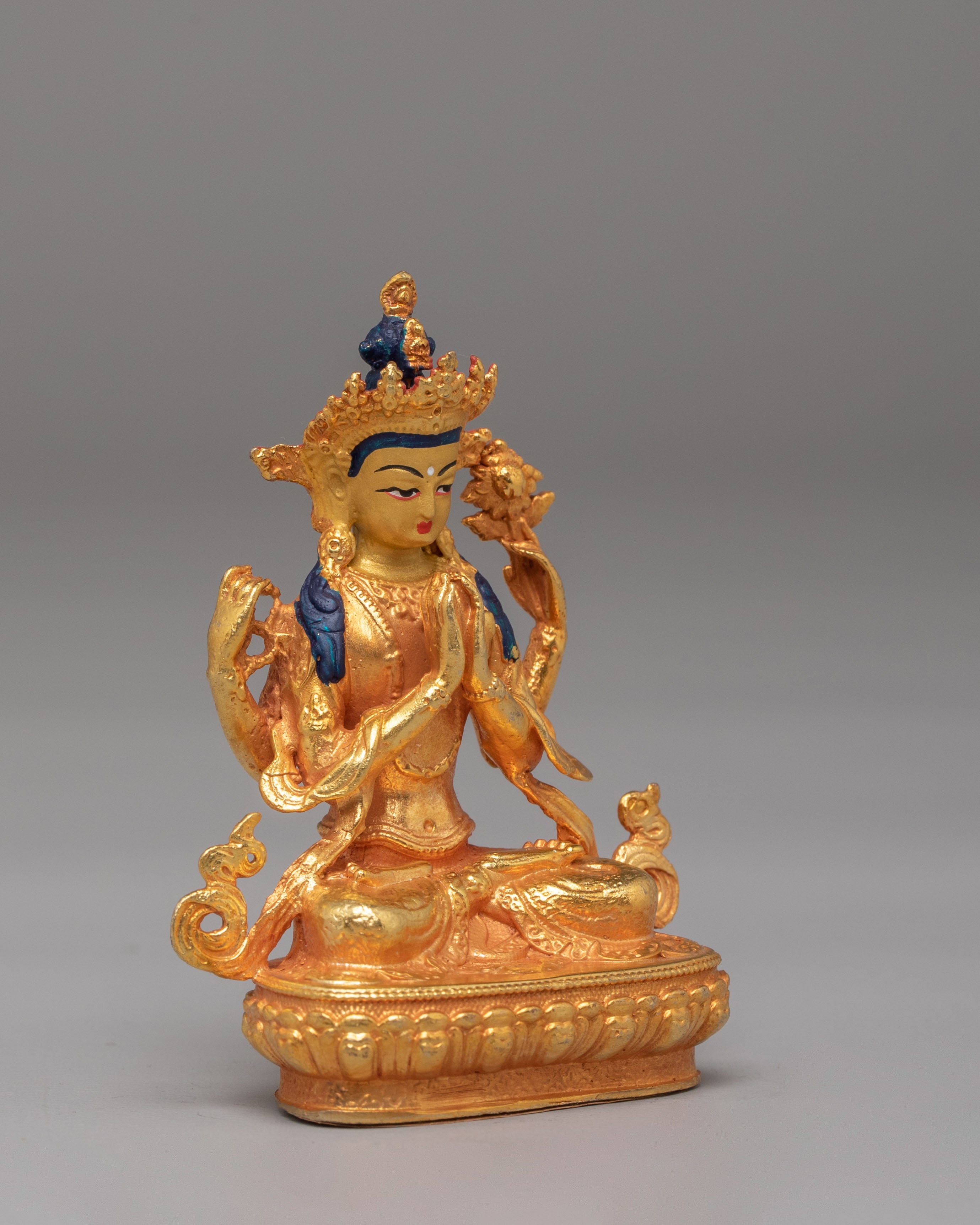 Scared Chenrezig Avalokiteshvara Statue | Handcrafted Statue