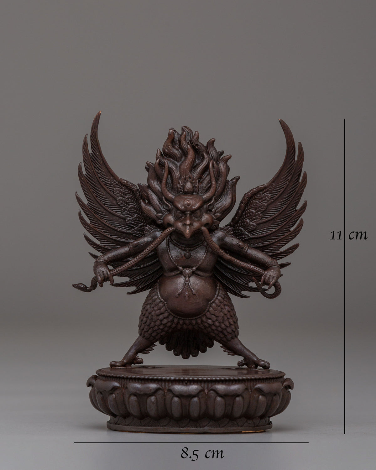 Garuda Buddhist Statue | Fierce Protector Deity Figurine