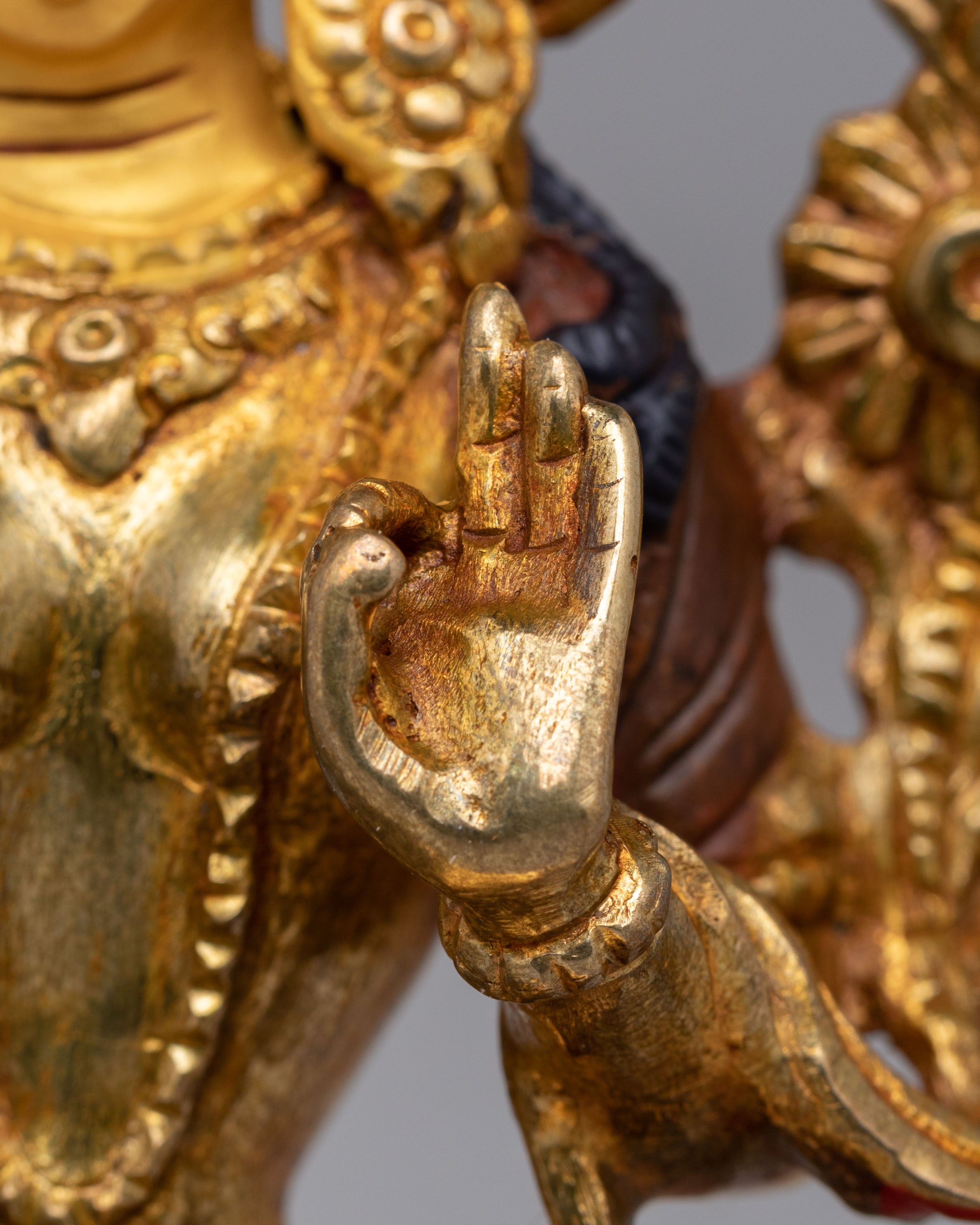 Healing Goddess Green Tara Statue | Embrace Divine Compassion and Protection