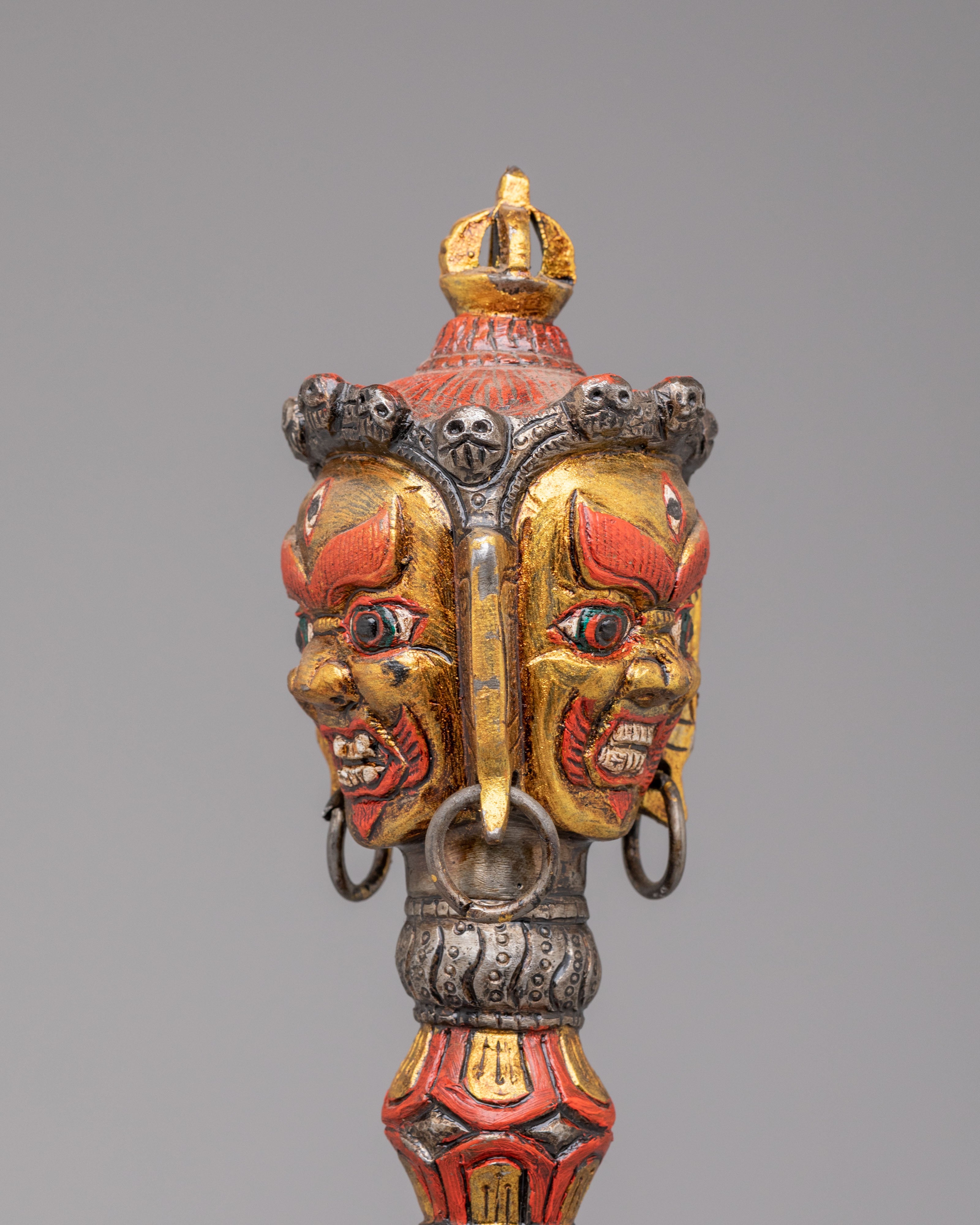 Sacred Tibetan Phurba | Ritual Dagger for Spiritual Practices