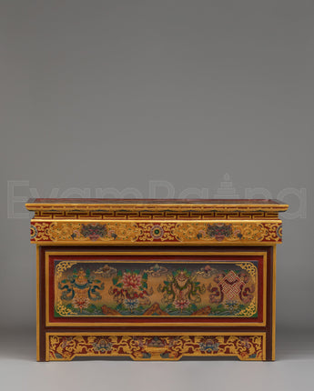 Traditional Tibetan Folding Table 