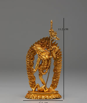 Golden Statue of Vajrayogini | The Queen of Dakini