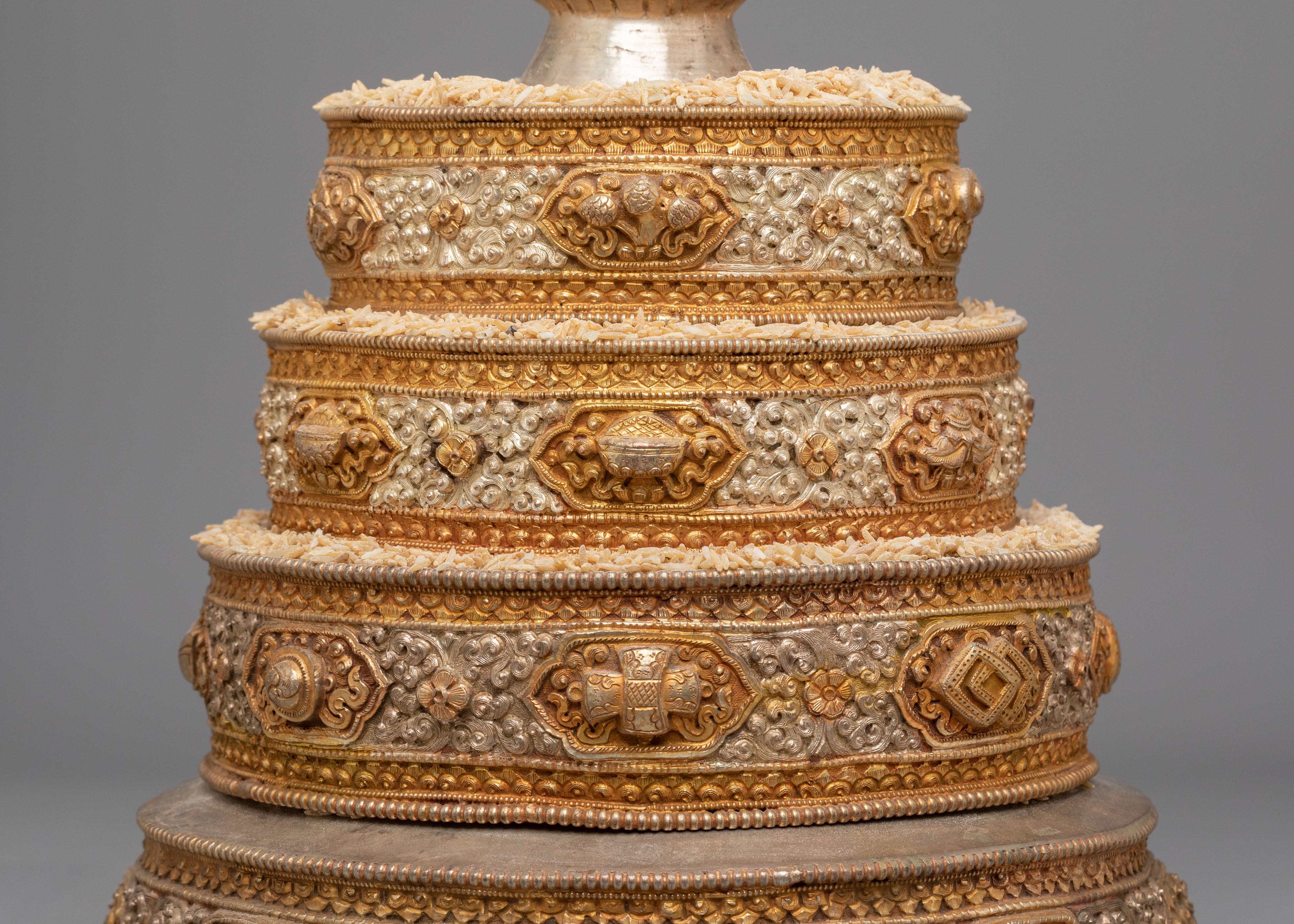 Handcrafted Altar Mandala | Sacred Vajrayana Ritual Object