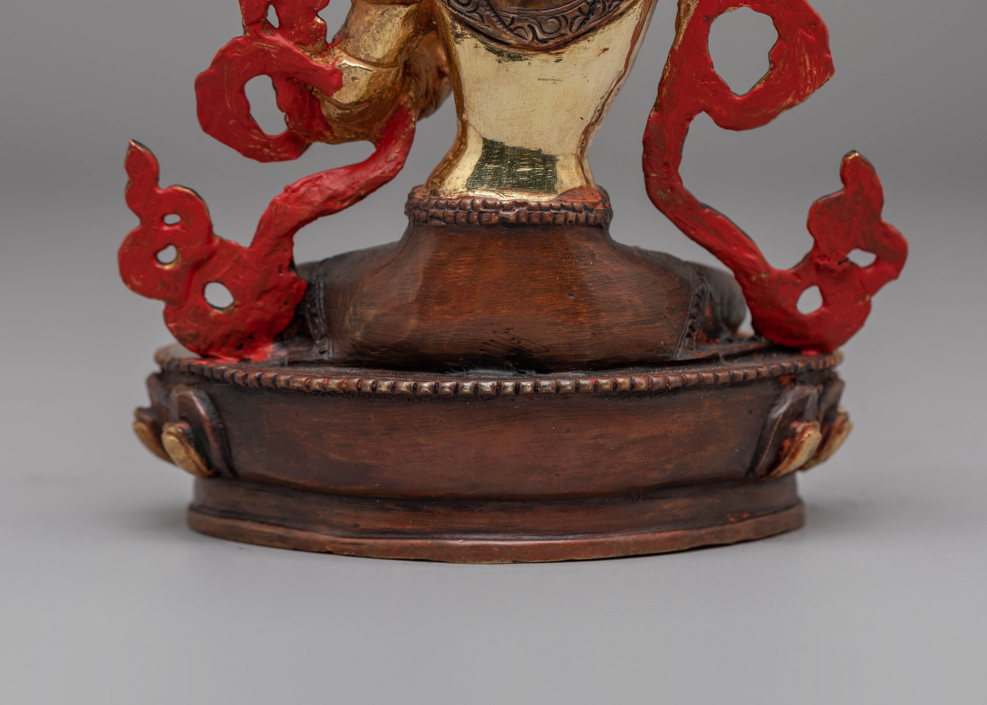 Manjushri Bodhisattva Copper Statue | Symbol of Wisdom and Knowledge