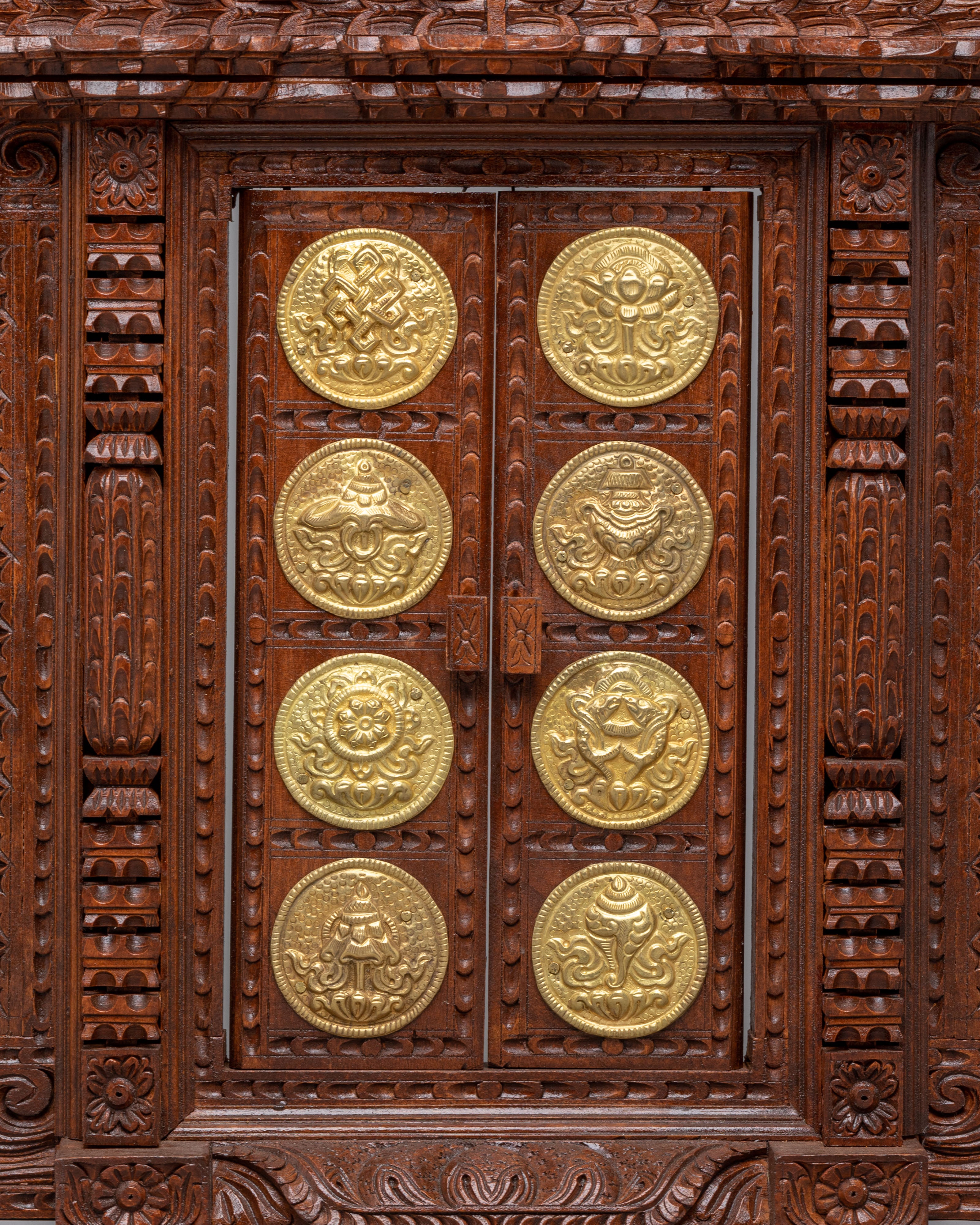 Ankhi Jhyal Wooden Wall Hanging | Handmade Wooden Artwork