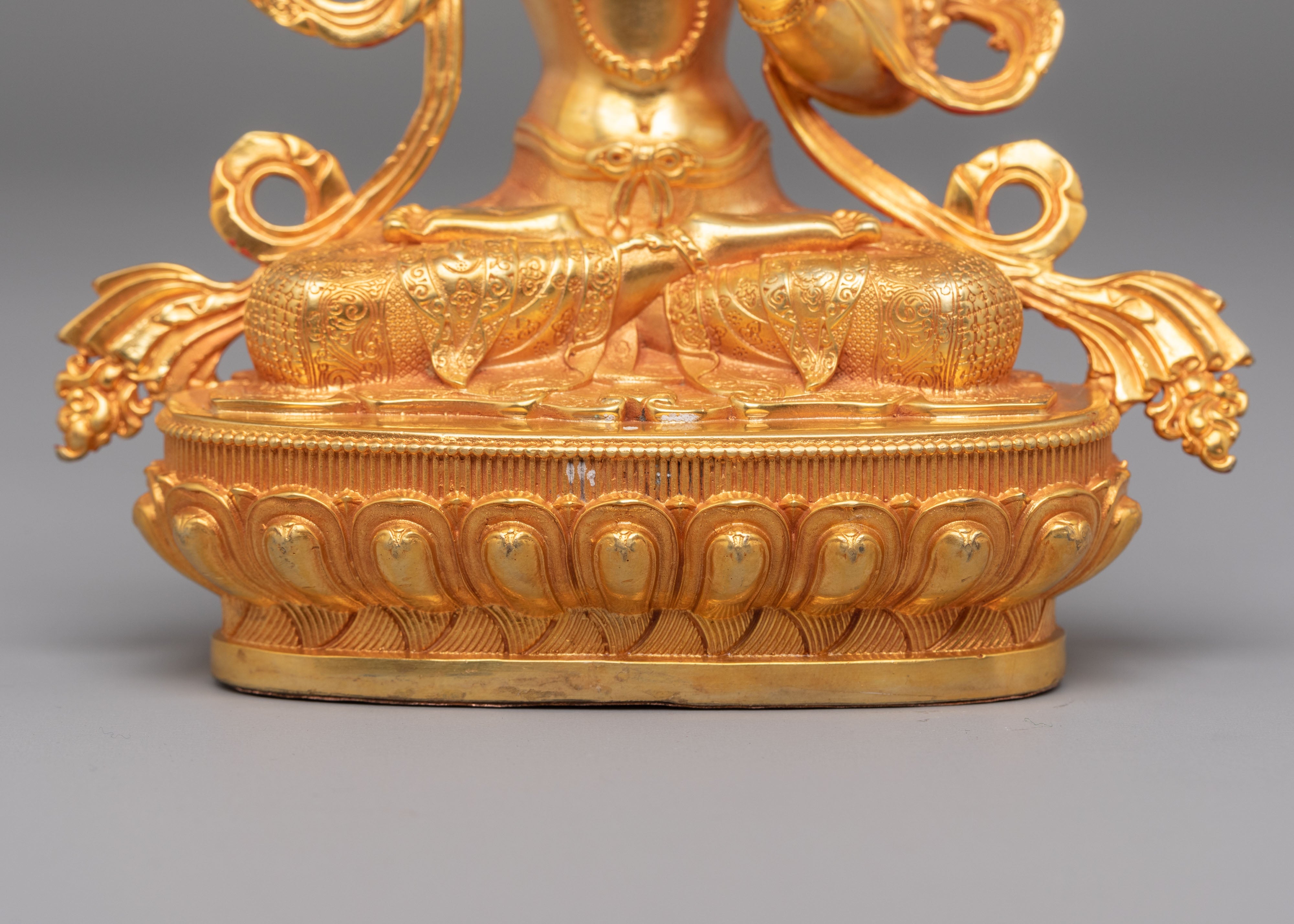 Machine Made Manjushri Figurine | Bodhisattva of Wisdom