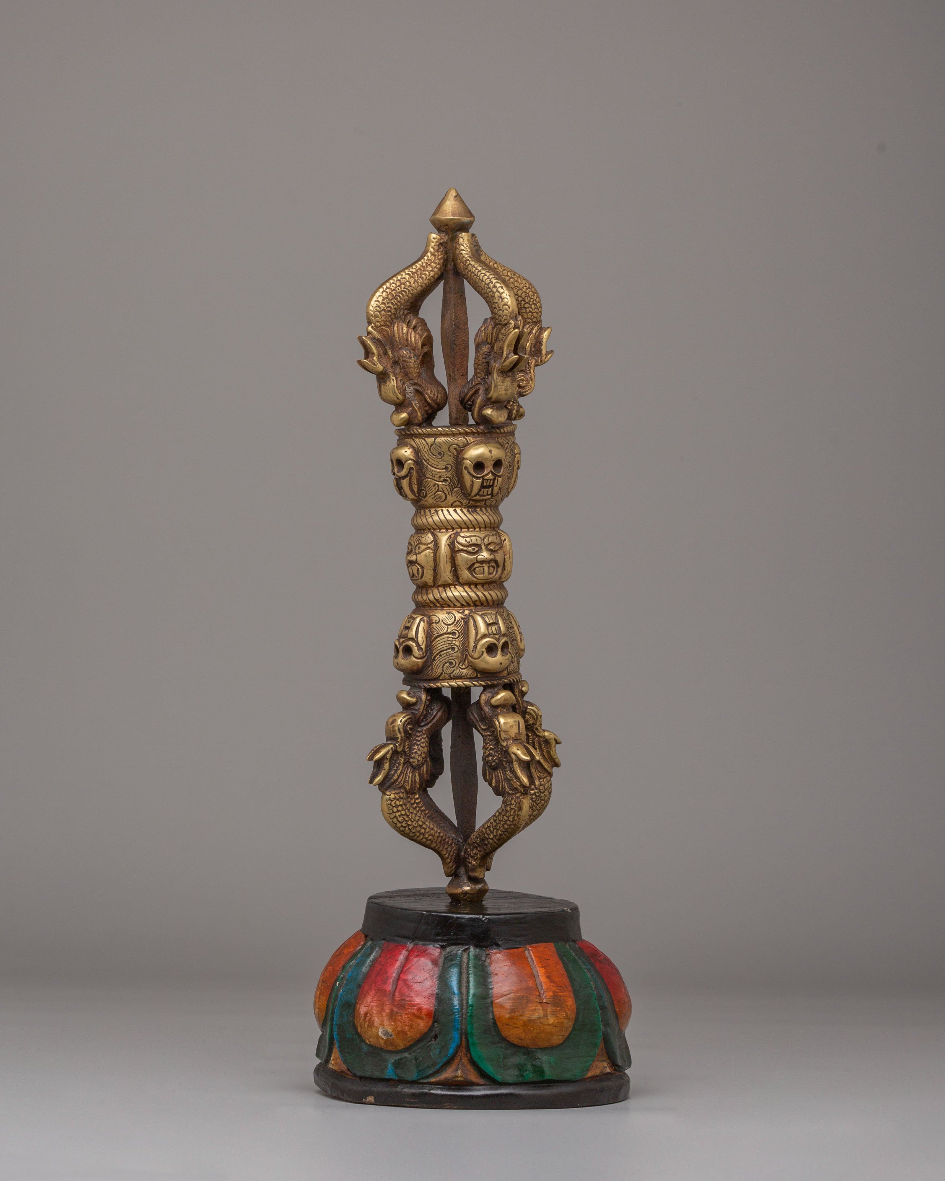 Buddhist Vajra Ritual Tool | Tibetan Dorje | Spiritual Decor