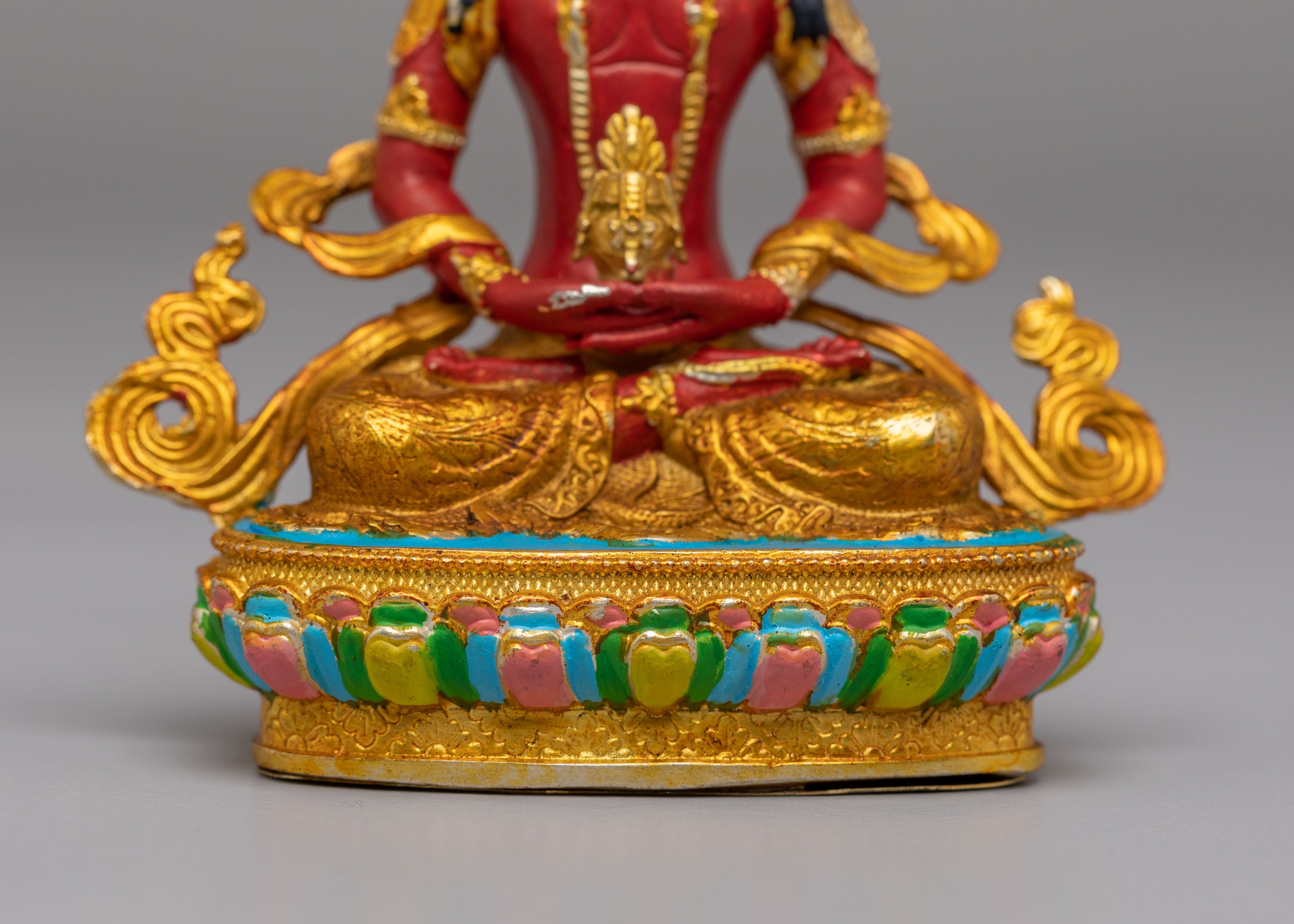 Sacred Altar Amitayus Buddha Statue | Longevity Buddha Sculpture
