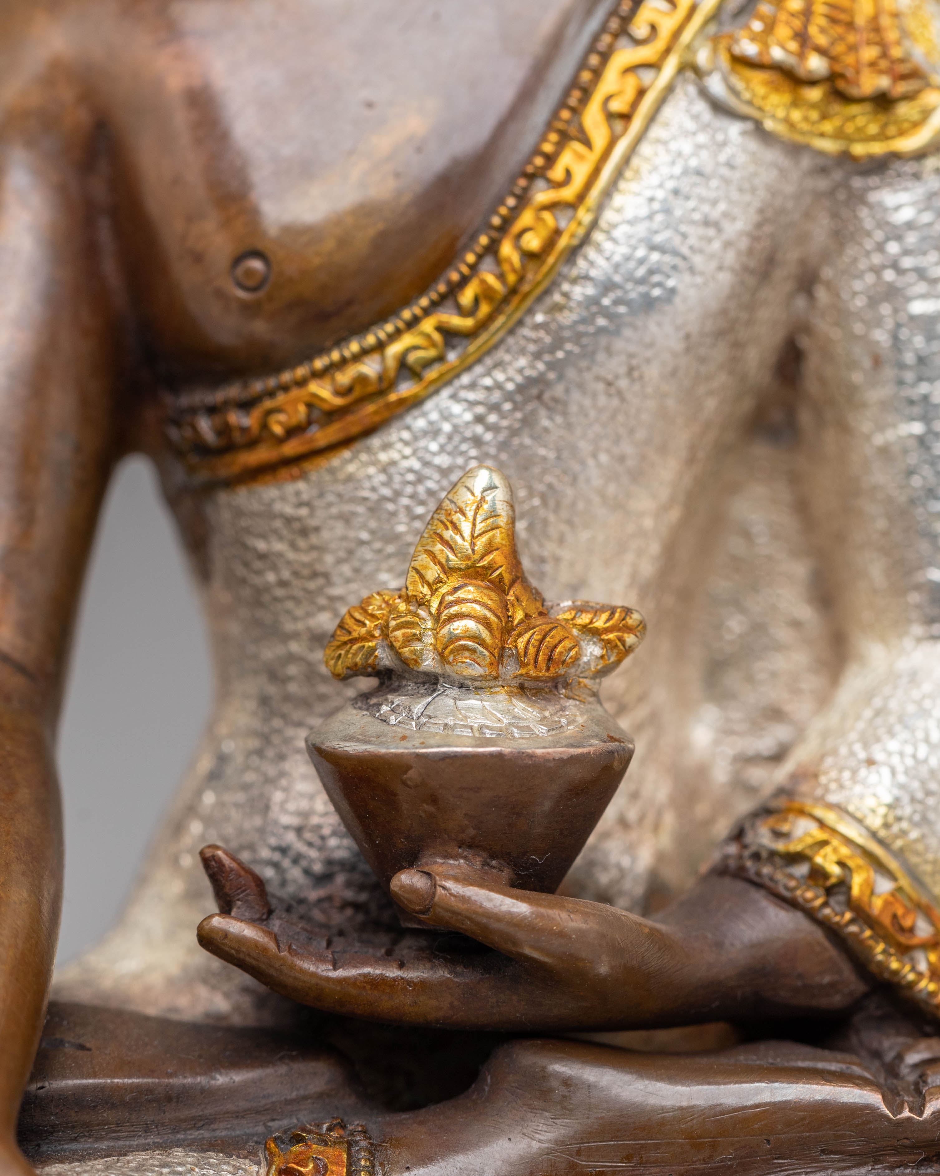 Handmade Buddhist Three-Buddha Set | Three-Buddha Set for Altar Worship
