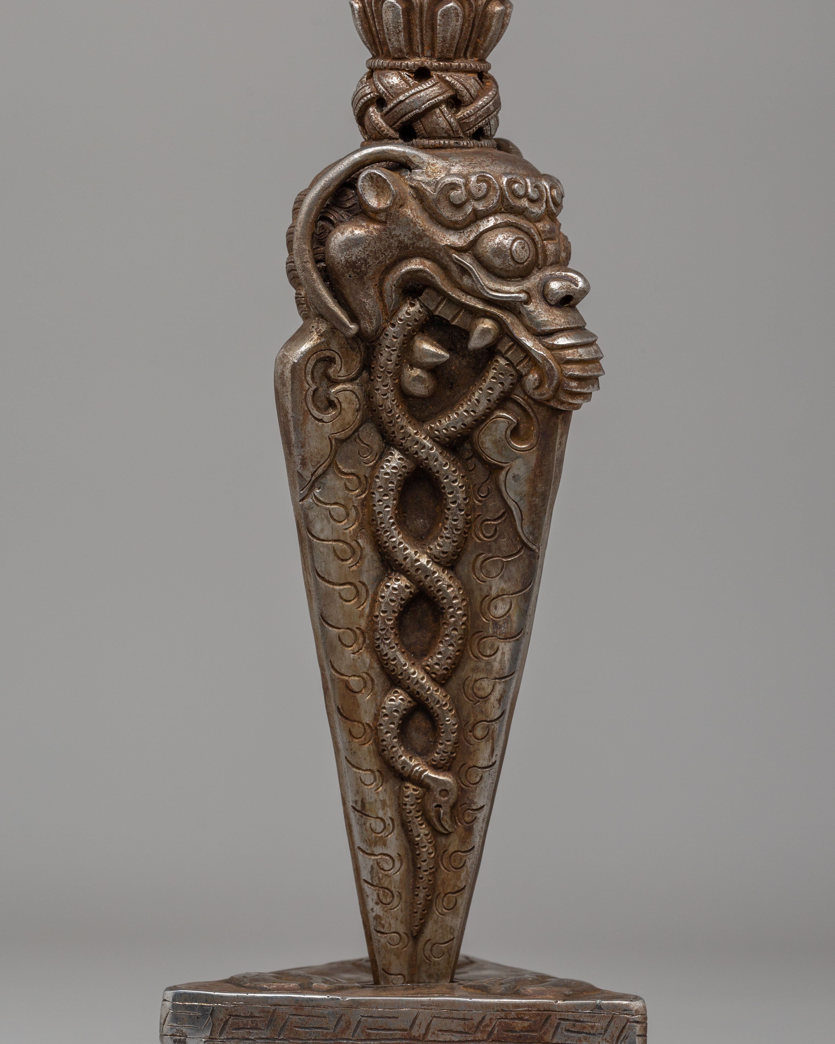 Handcrafted Sacred Ritual Phurba | Buddhist Ritual Dagger