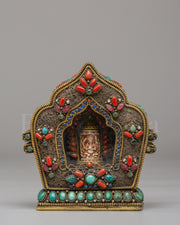 Ghau Box With Buddhist Deity 