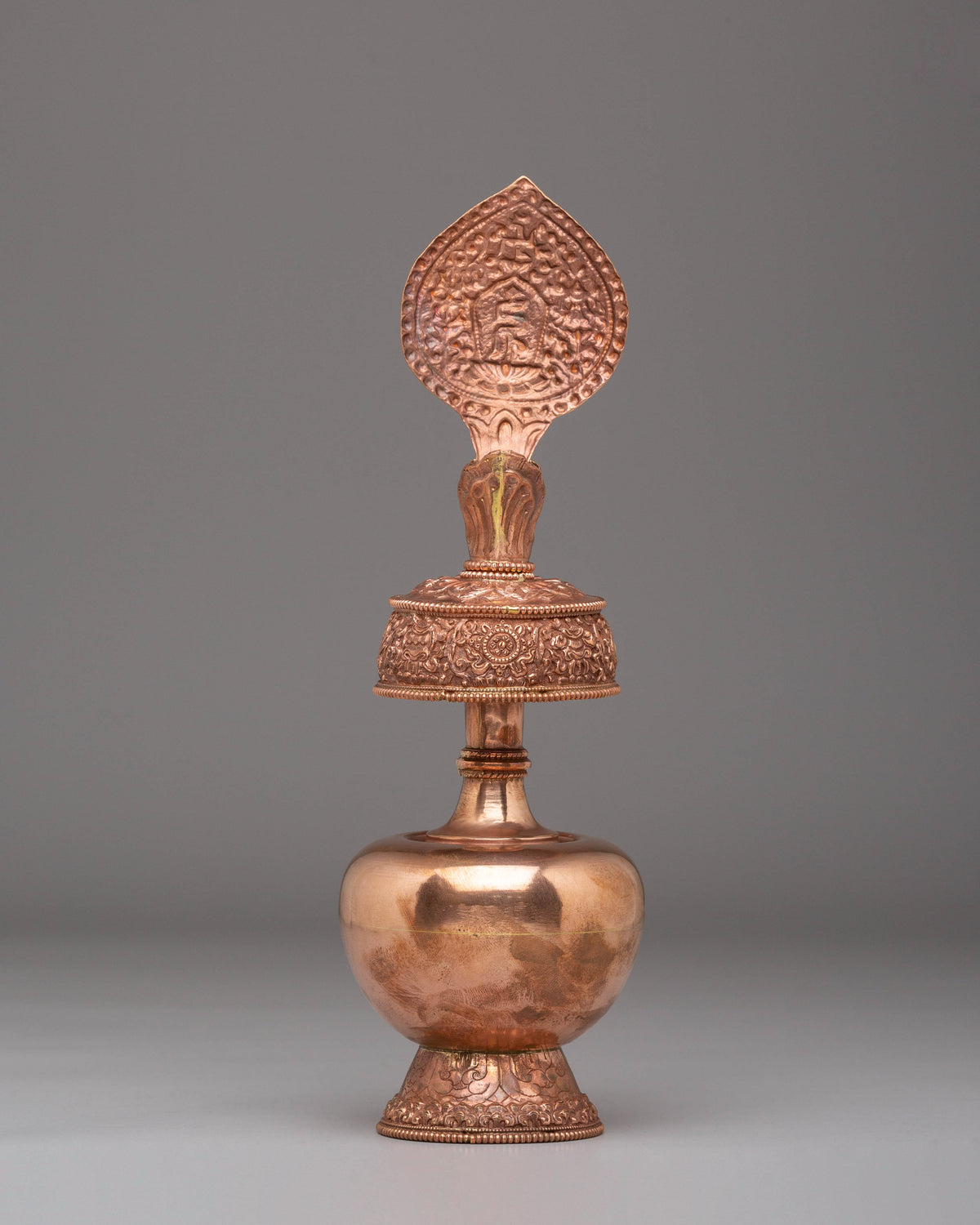 Tibetan Bhumba Offering Vessel | A Sacred Ritual Object for Spiritual Ceremonies