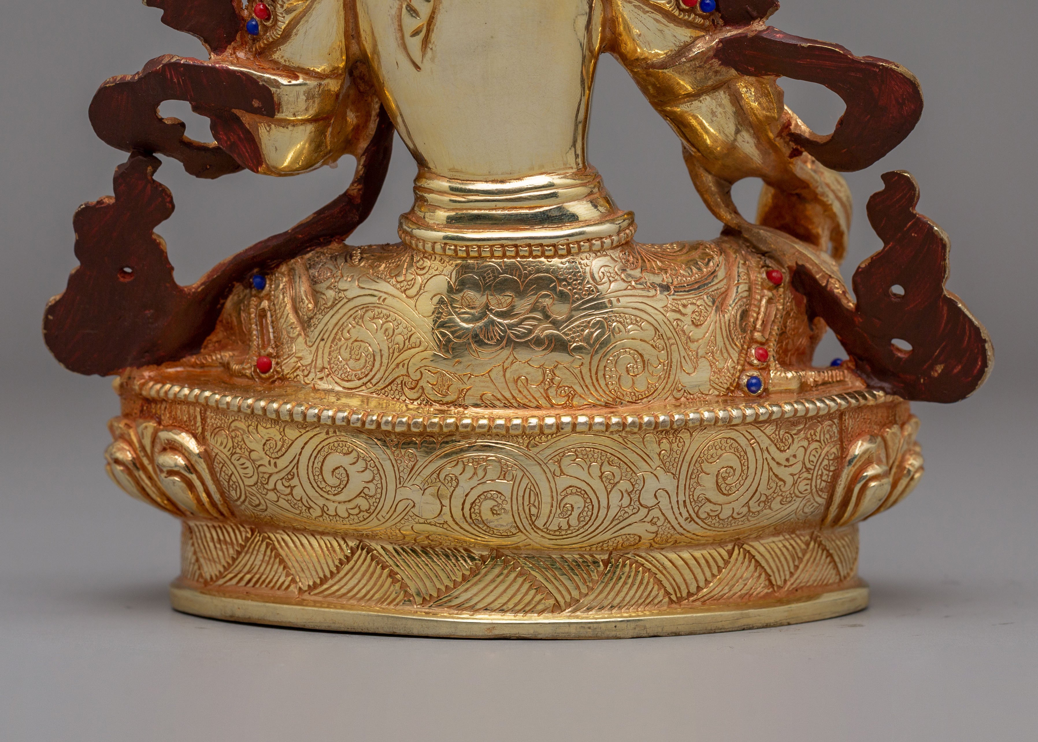 Himalayan Compassion Green Tara Statue | Divine Feminine Wisdom Art