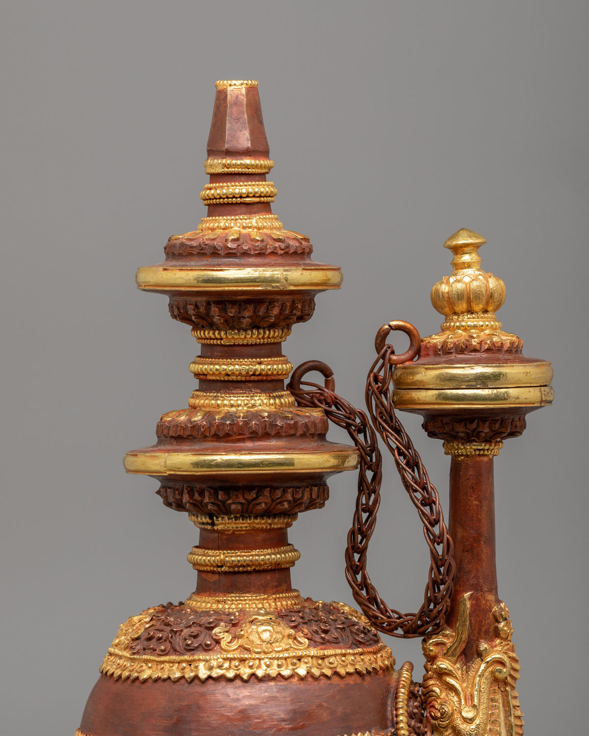 Tibetan Water Vessel | Ritual & Meditation Artifact