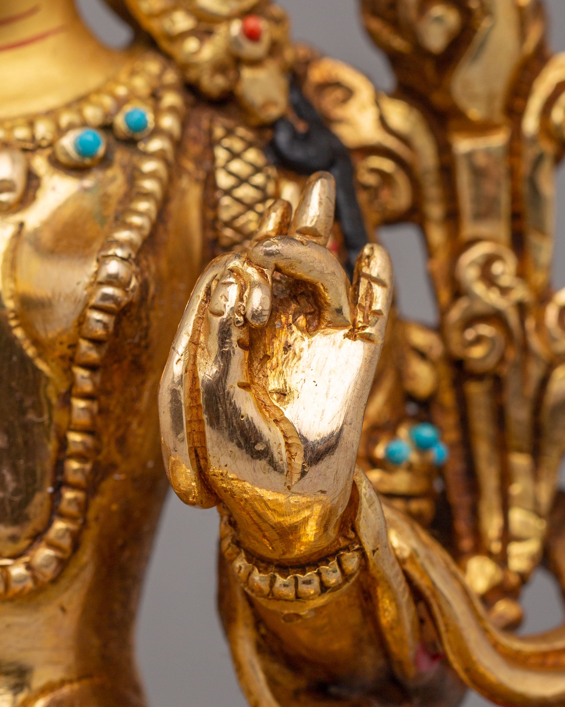 Green Tara Compassion Deity Statue | Symbol of Protection and Healing