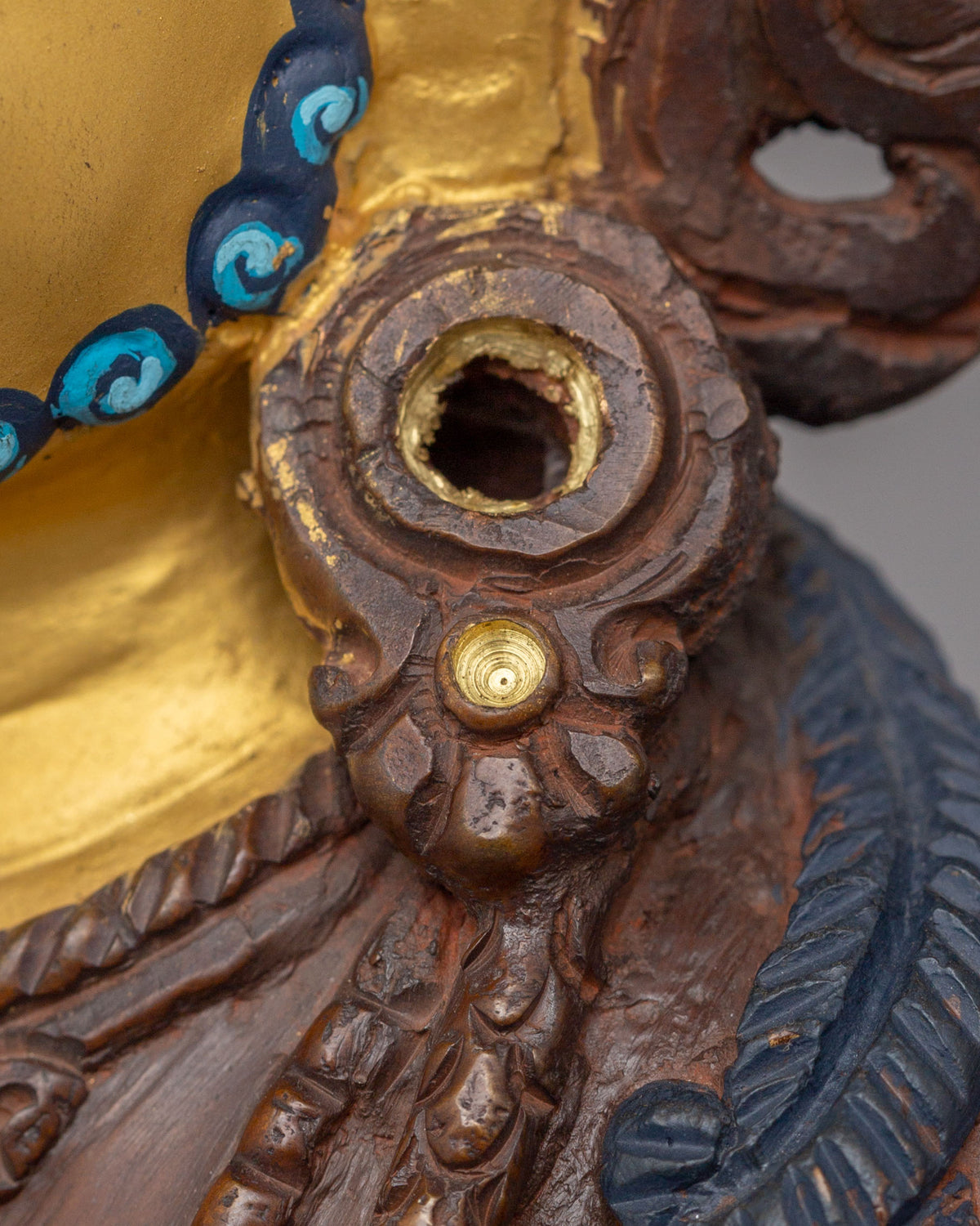 Sacred Tibetan Dzambhala Sculpture | Statue for Abundance