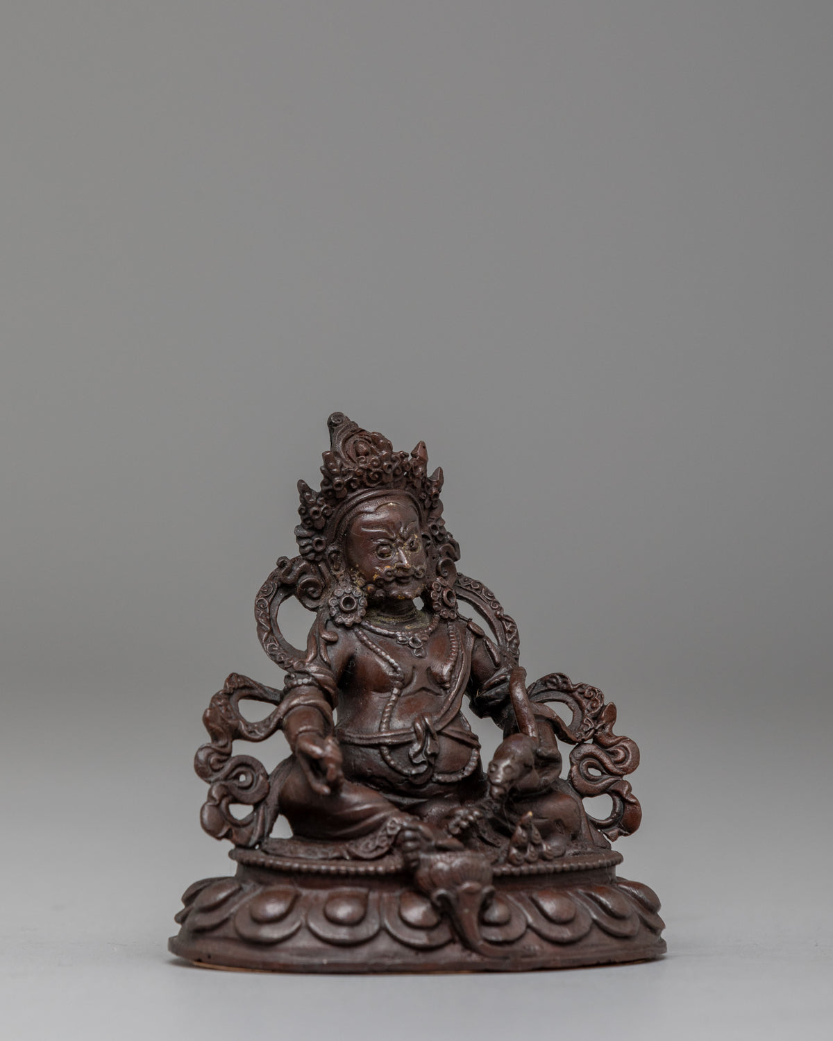 Machine Made Dzambhala Figure | Sacred Symbol of Prosperity