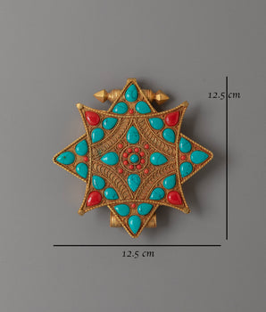 Ghau Box Locket for Accessories | Buddhist Amulet Pendant Box