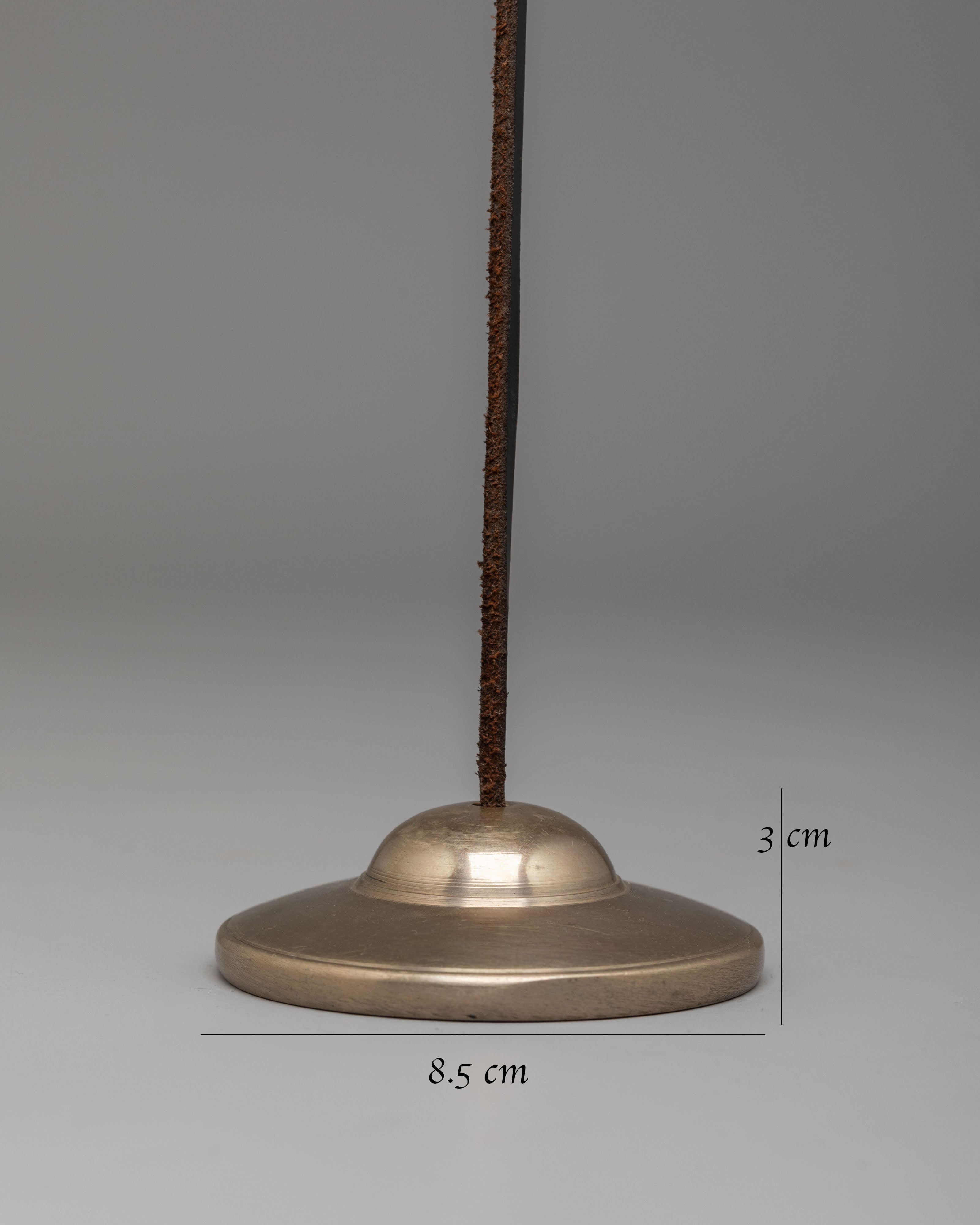 Sacred Buddhist Tingsha Meditation Tool | Bronze Tibetan Meditation Cymbals