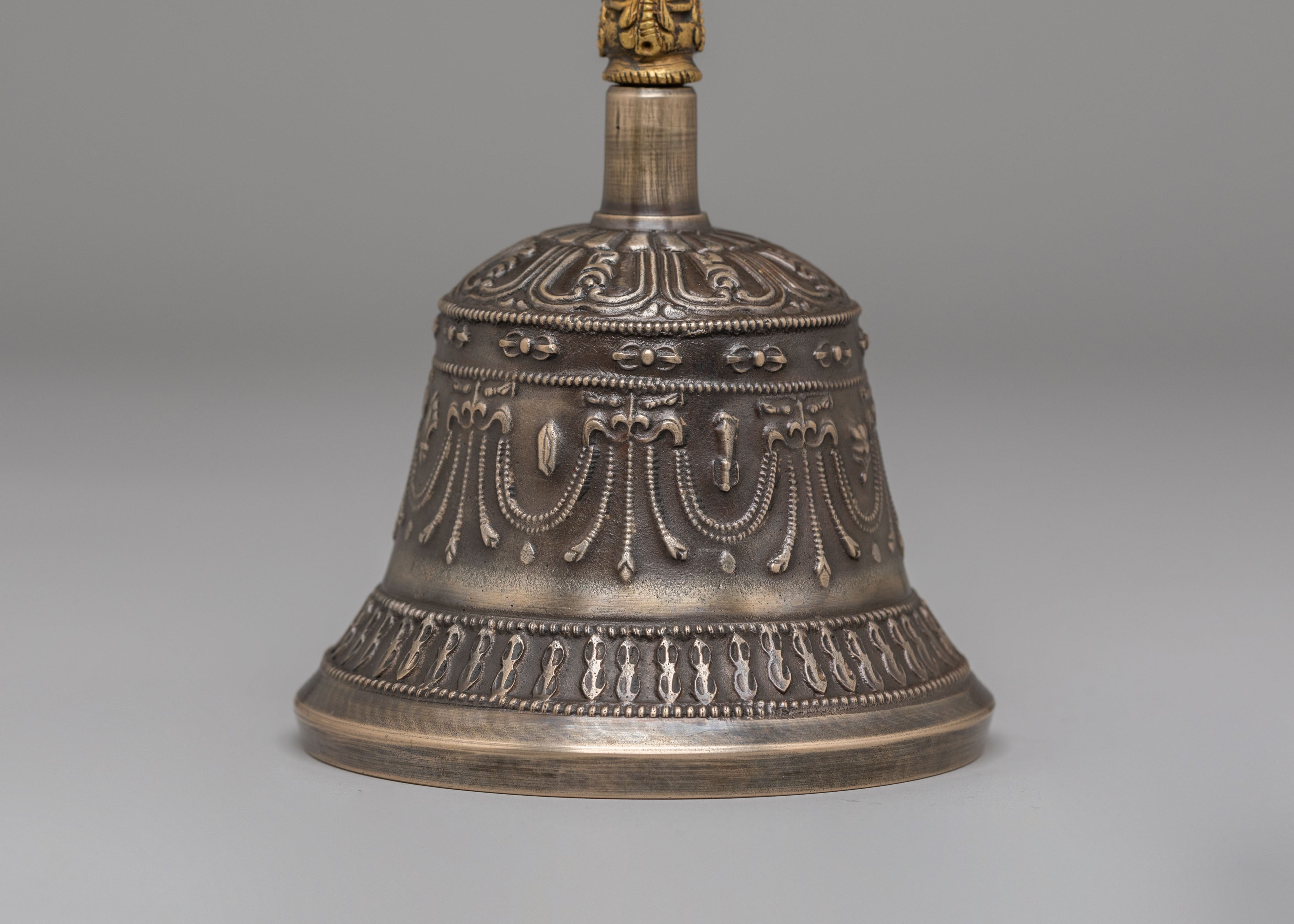 Vajrayana Ritual Dorje And Bell Set | Buddhist Meditation Ritual Tools