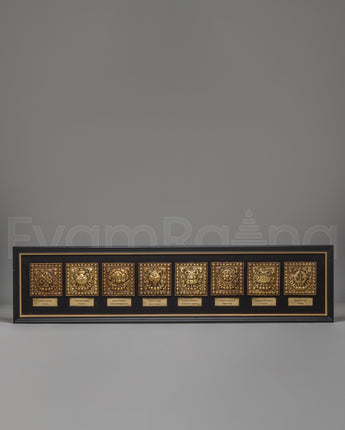 Traditional Spiritual Auspicious Symbol Wall Hanging
