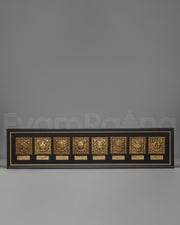 Traditional Spiritual Auspicious Symbol Wall Hanging