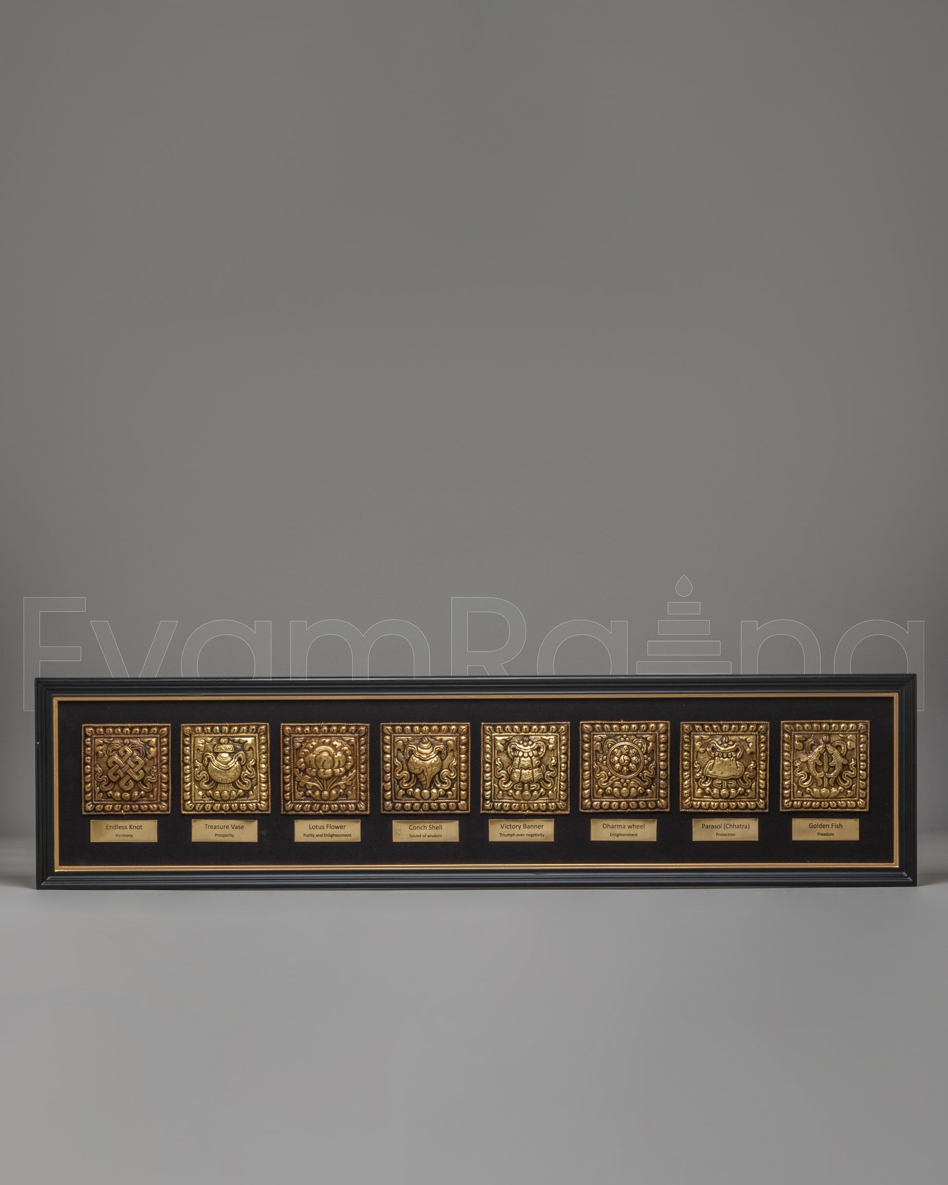 Traditional Spiritual Auspicious Symbol Wall Hanging