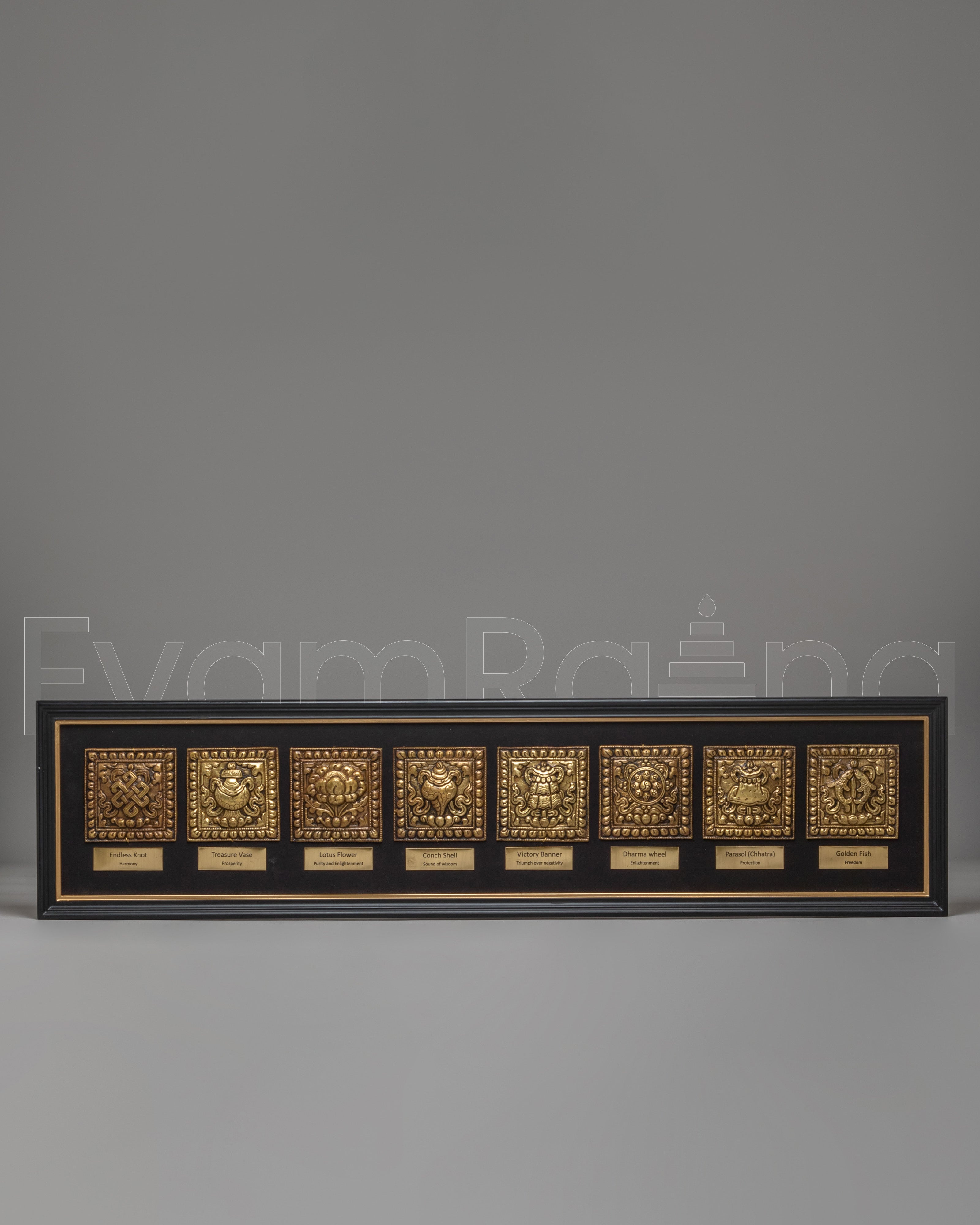Traditional Spiritual Auspicious Symbol Wall Hanging