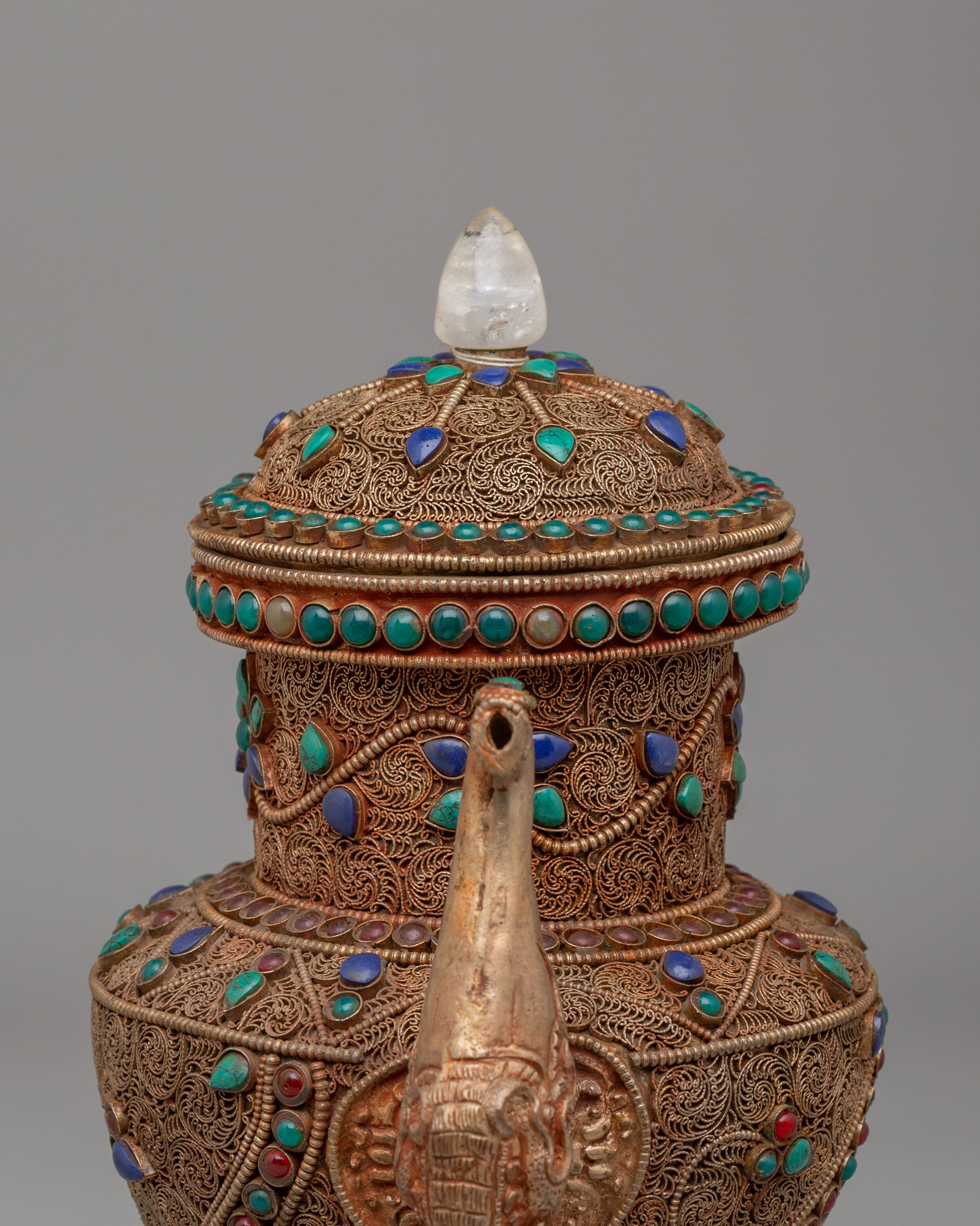 Himalayan Filigree Tea Pot | Decorative Artwork
