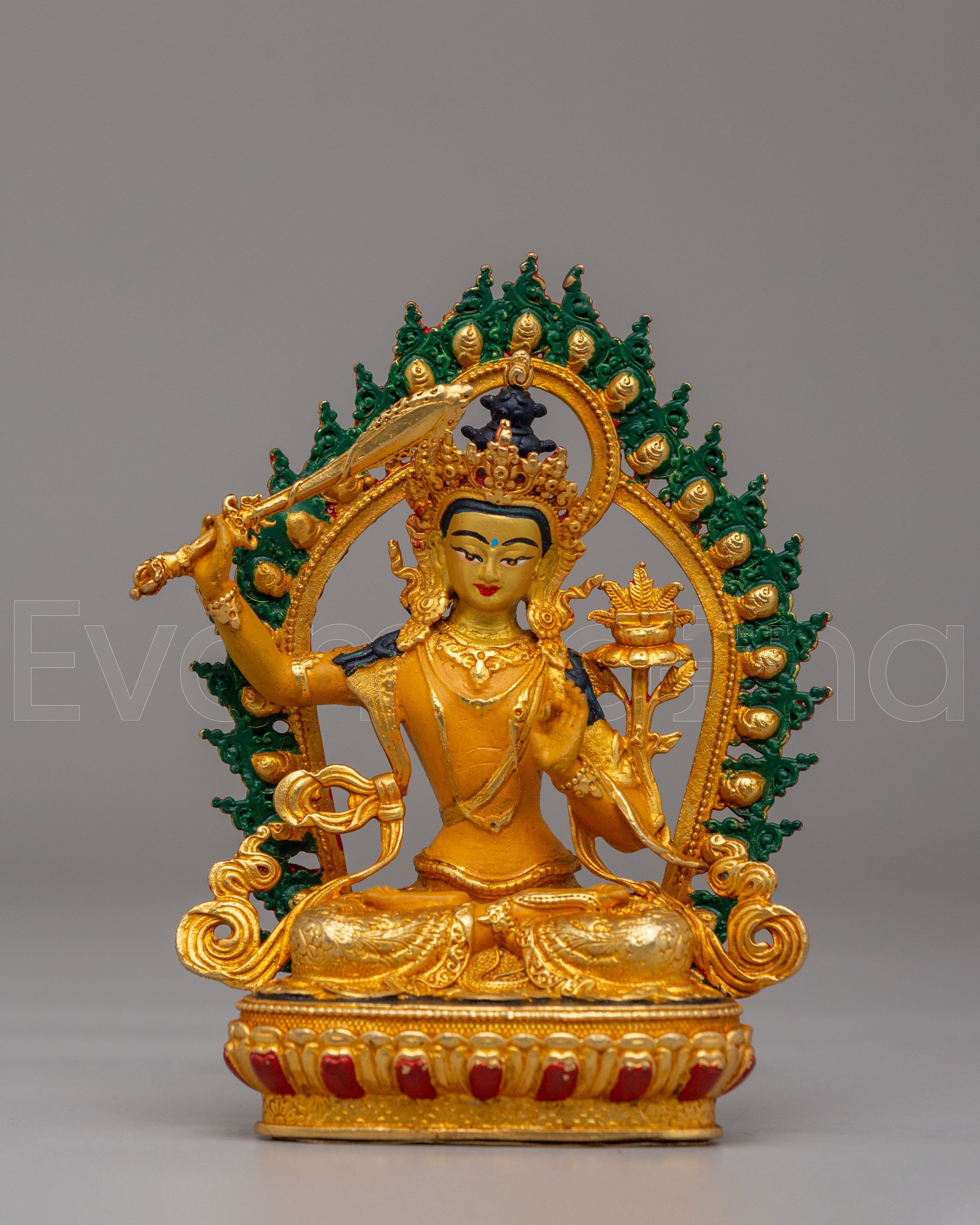 Spiritual Manjushri Statue