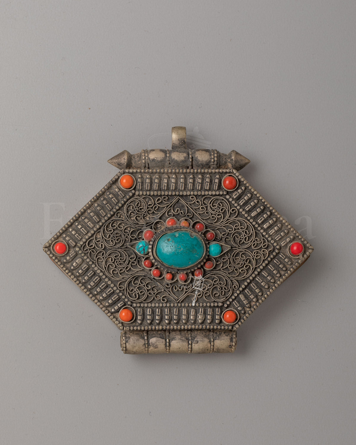 Traditional Ghau Box Prayer Amulet 