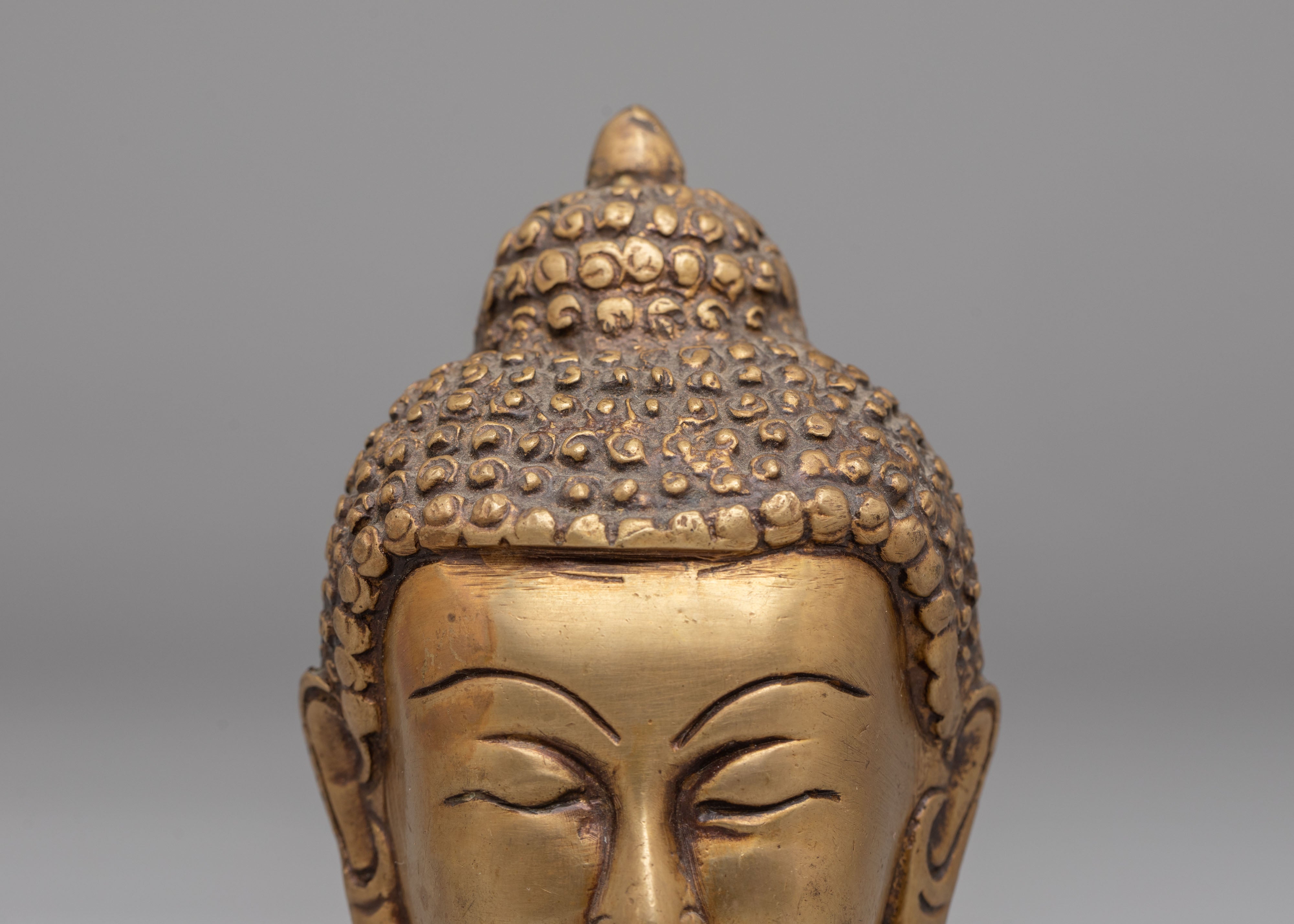Scared Buddha Head Statue | Spiritual Home Decor