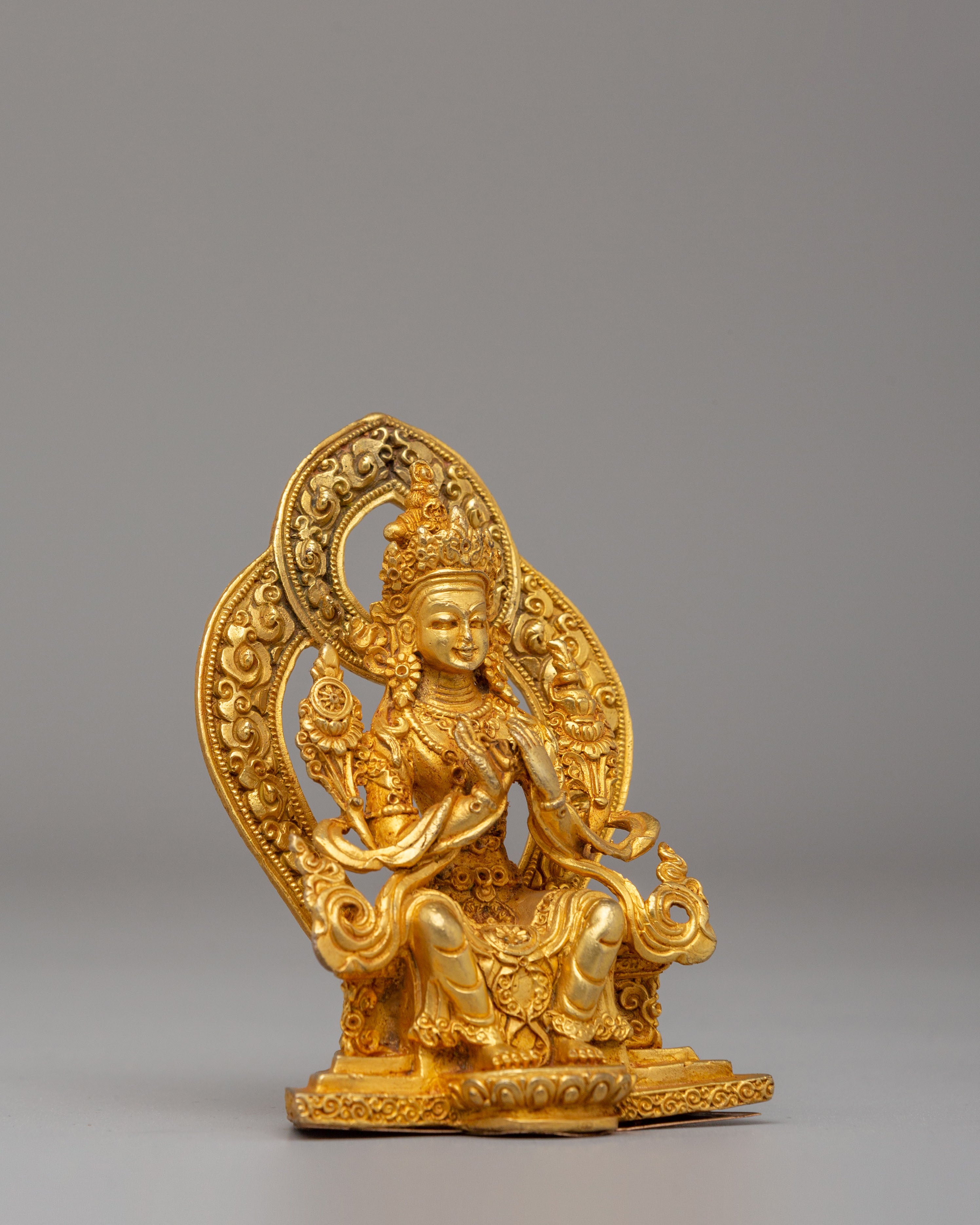 Tibetan Maitreya Buddha Altar Statue | Spiritual Home Decor