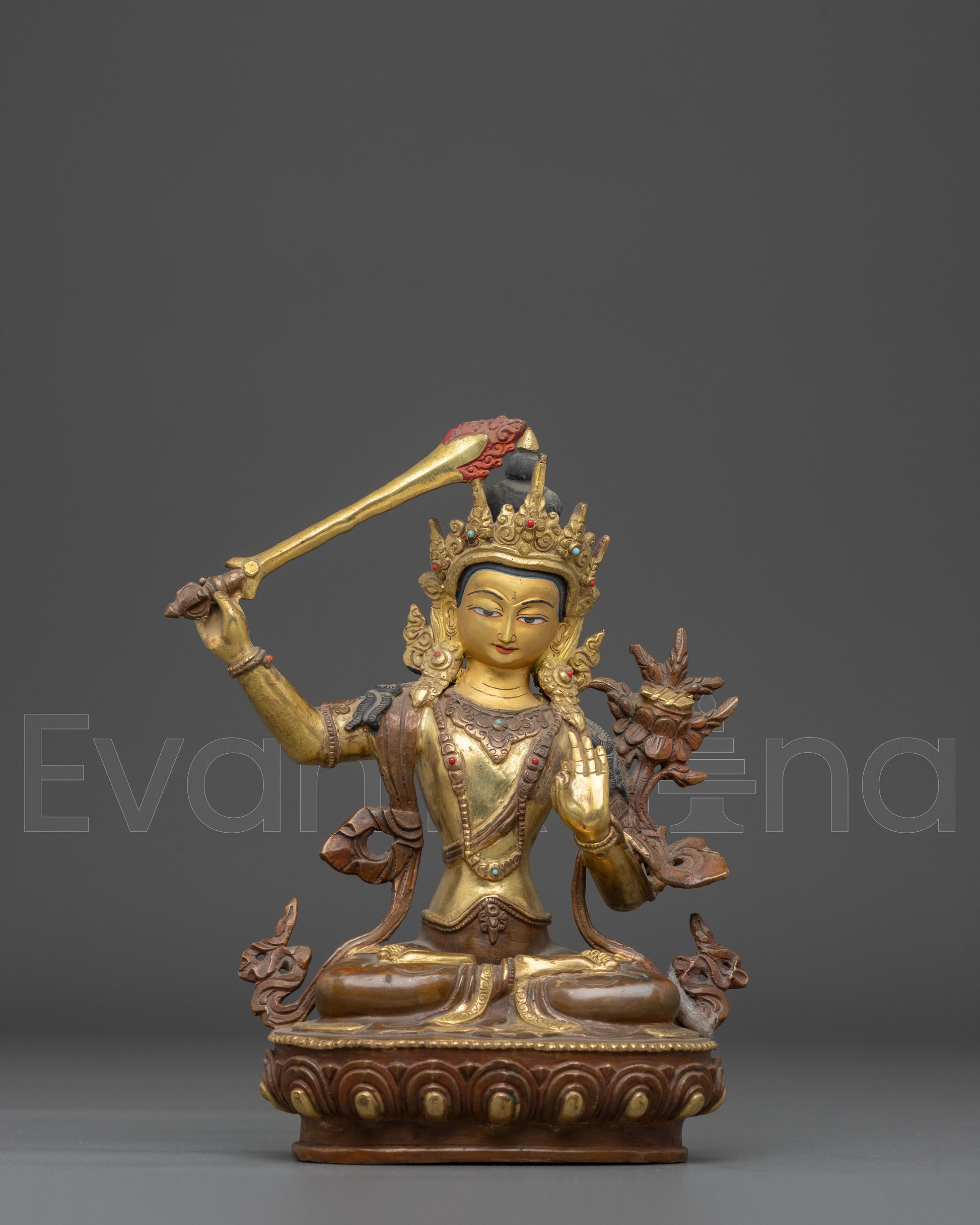 Spiritual Manjushri Statue