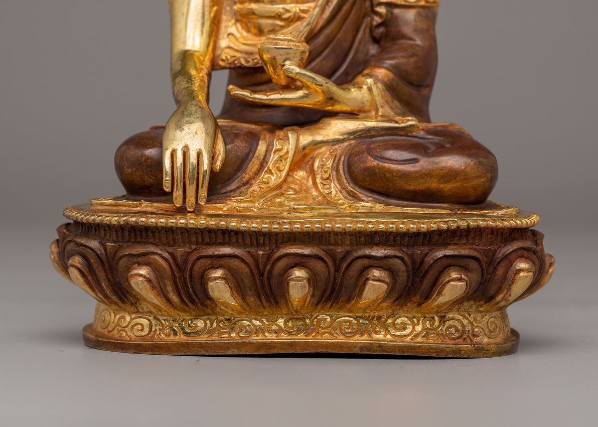 Shakyamuni Buddha Altar Statue | Tibetan Meditation Buddha